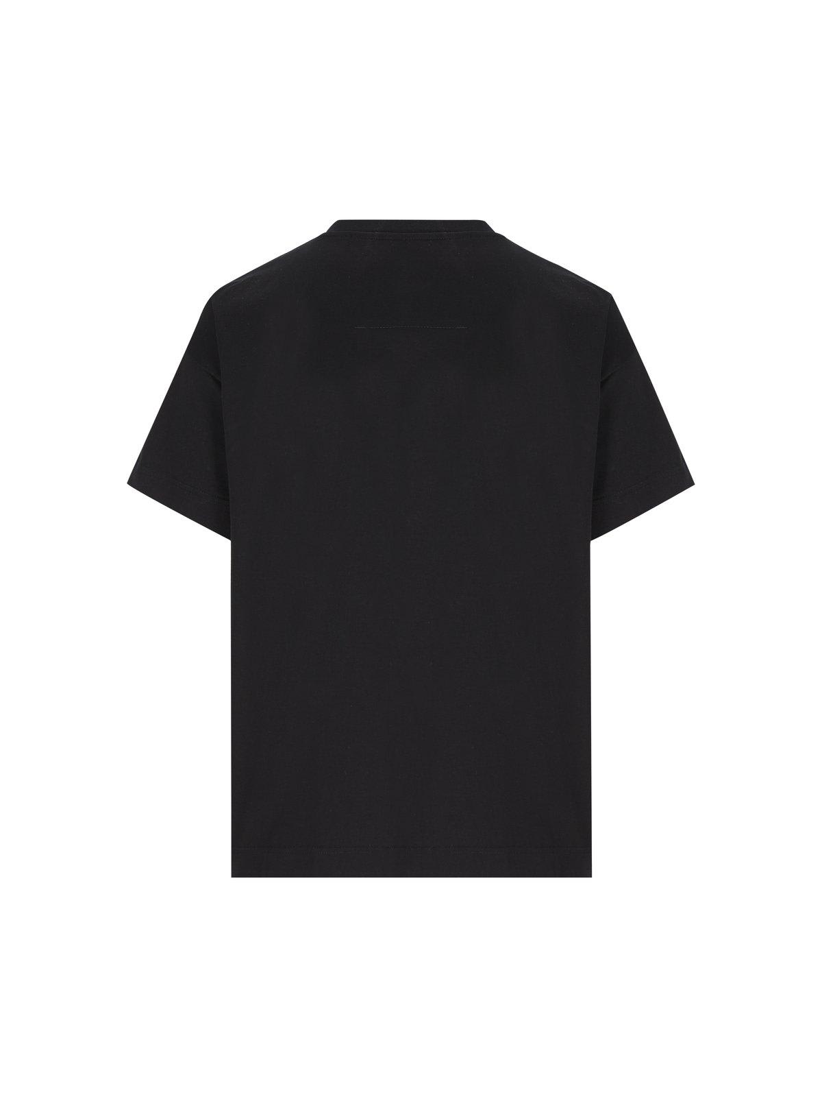 Shop Givenchy 4g Star Boxy Crewneck T-shirt In Black