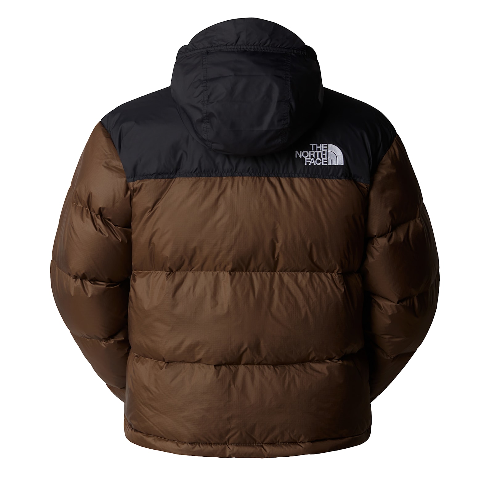 Shop The North Face 1996 Retro Nuptse Jacket In Smokey Brown Tn