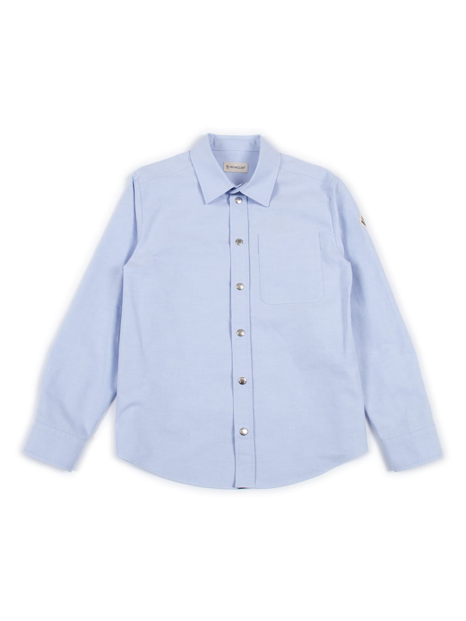 Moncler Shirt In Blue