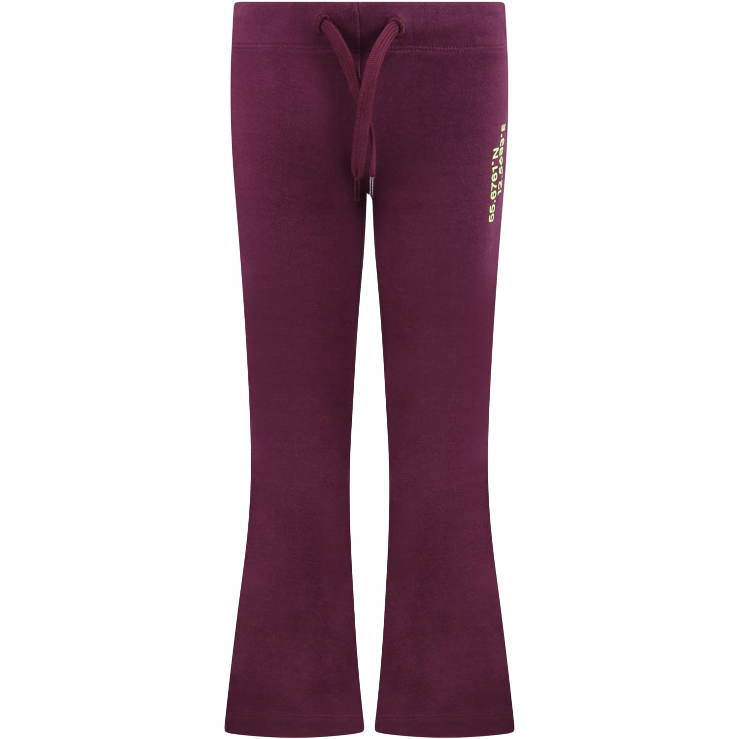 Molo Purple alfreda Sweatpants For Girl