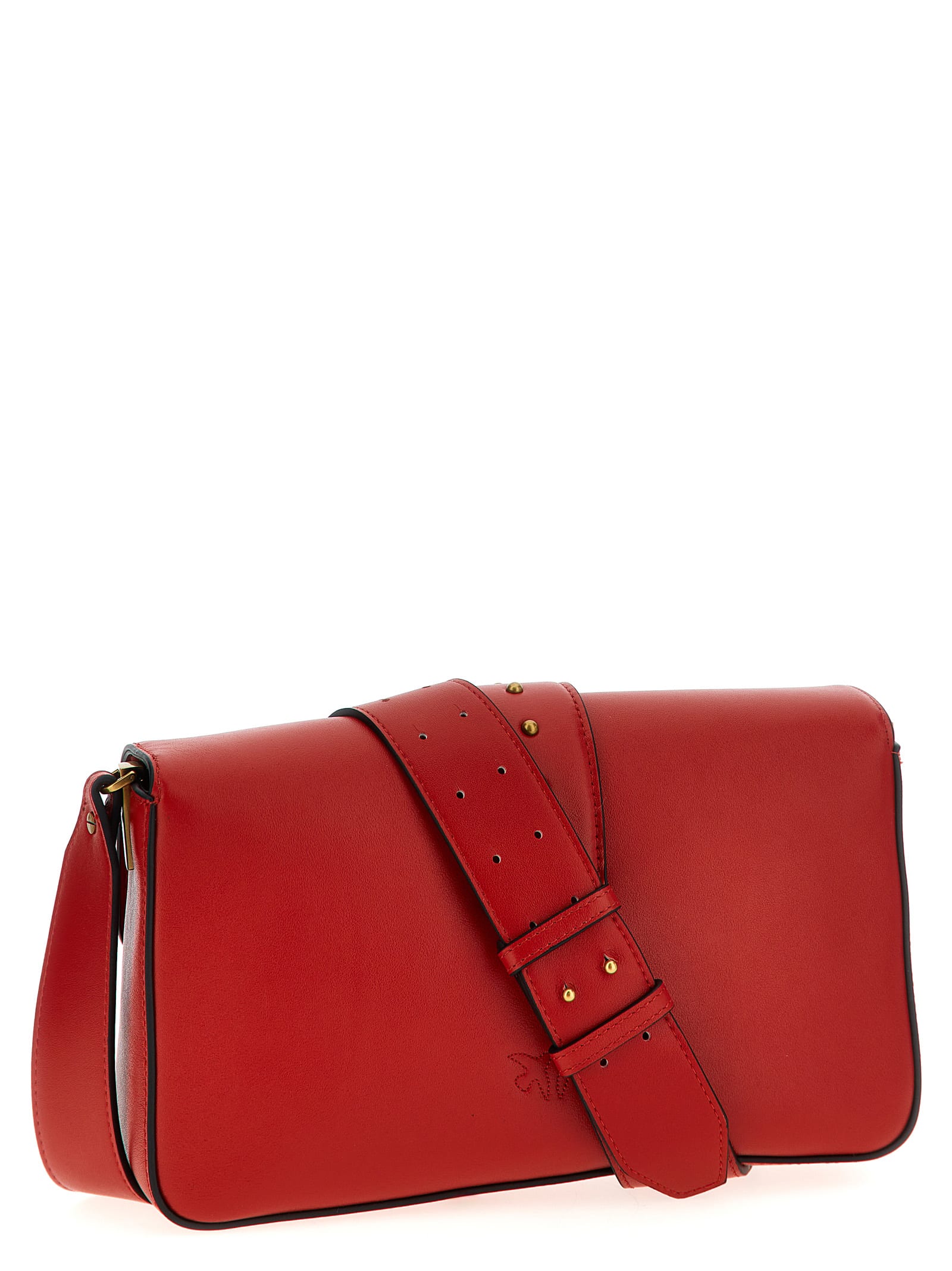 Pinko Love One Classic Crossbody Bag In Red