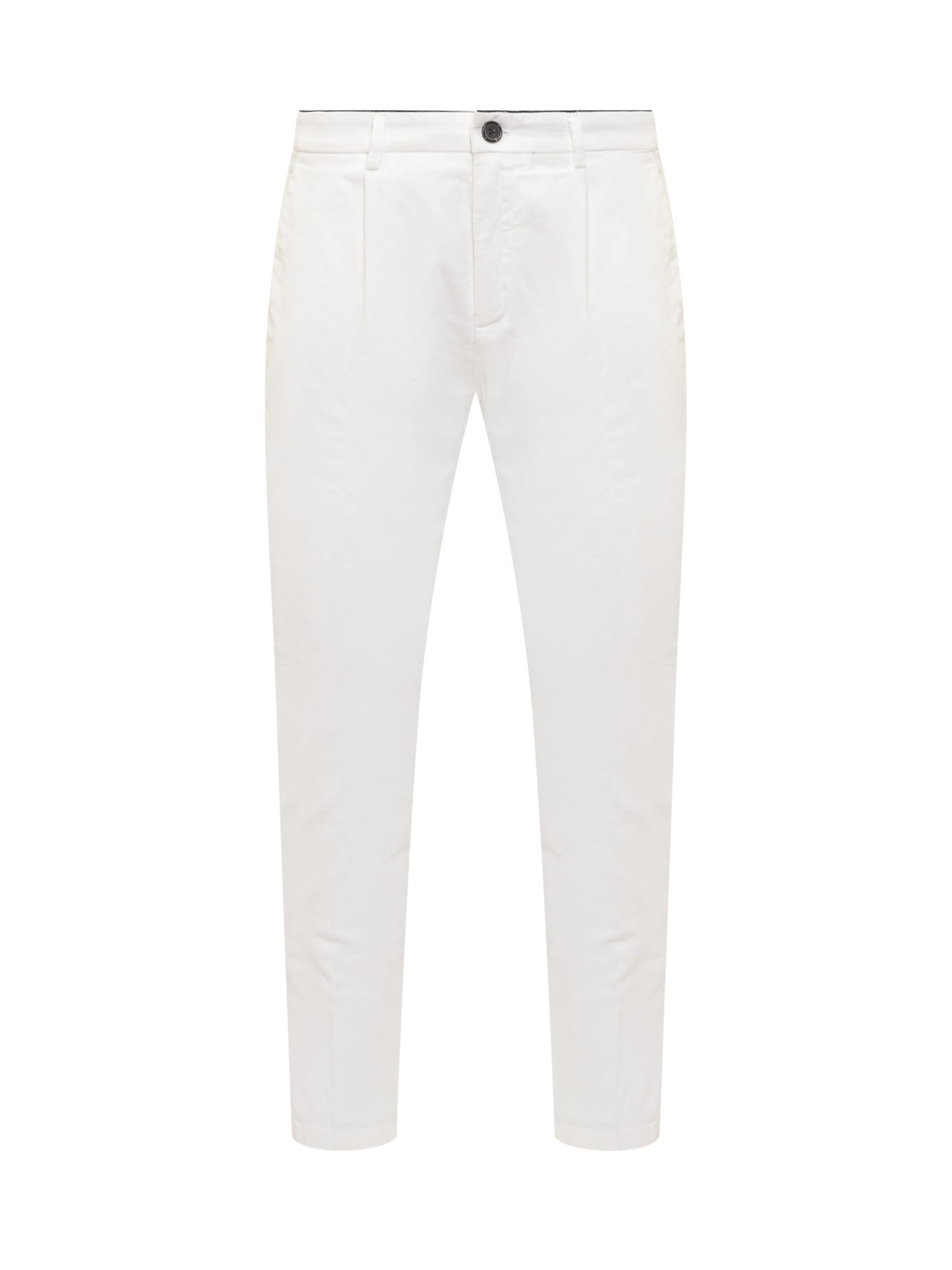 Department Five Prince Trousers In Bianco
