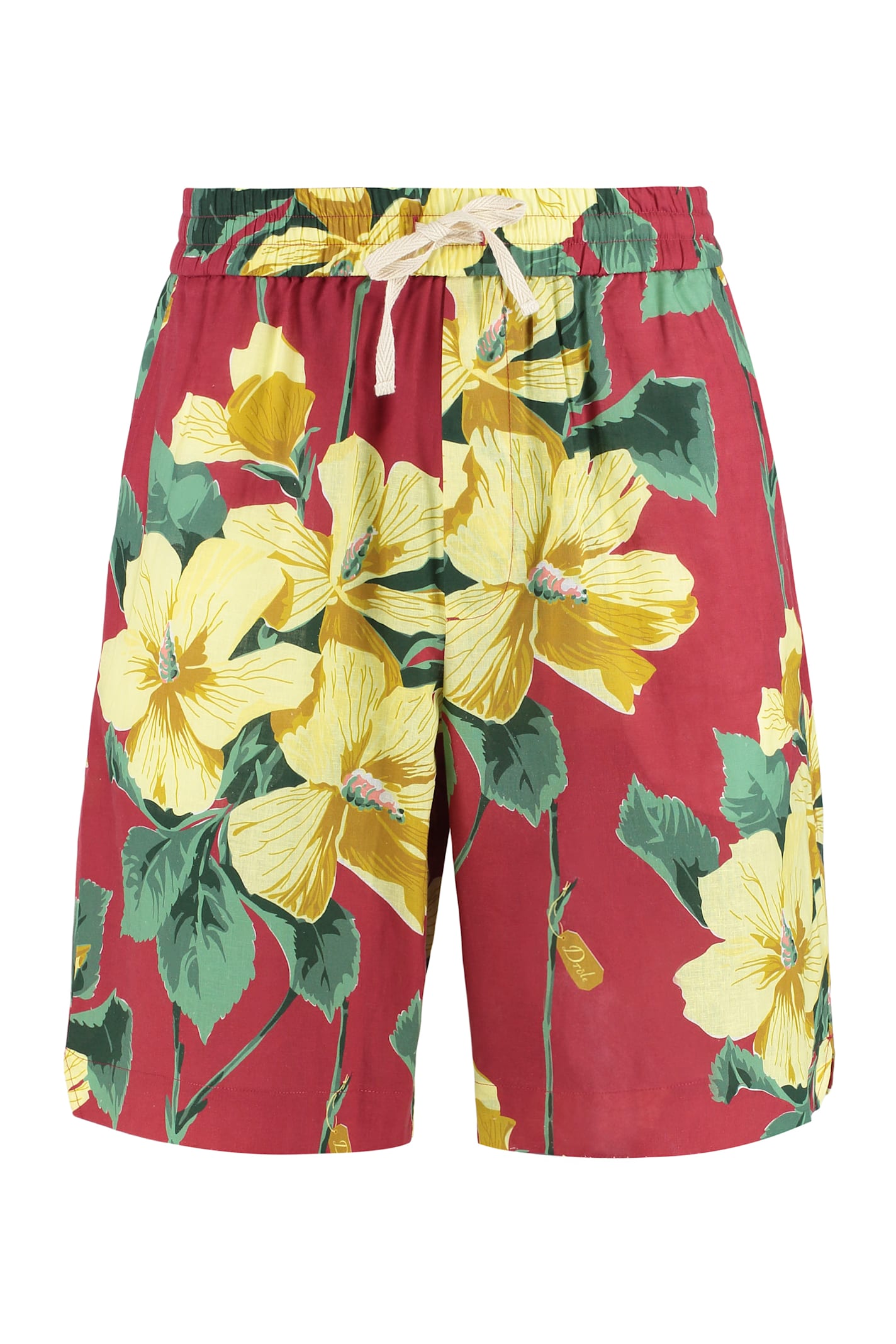 Cotton And Linen Bermuda-shorts