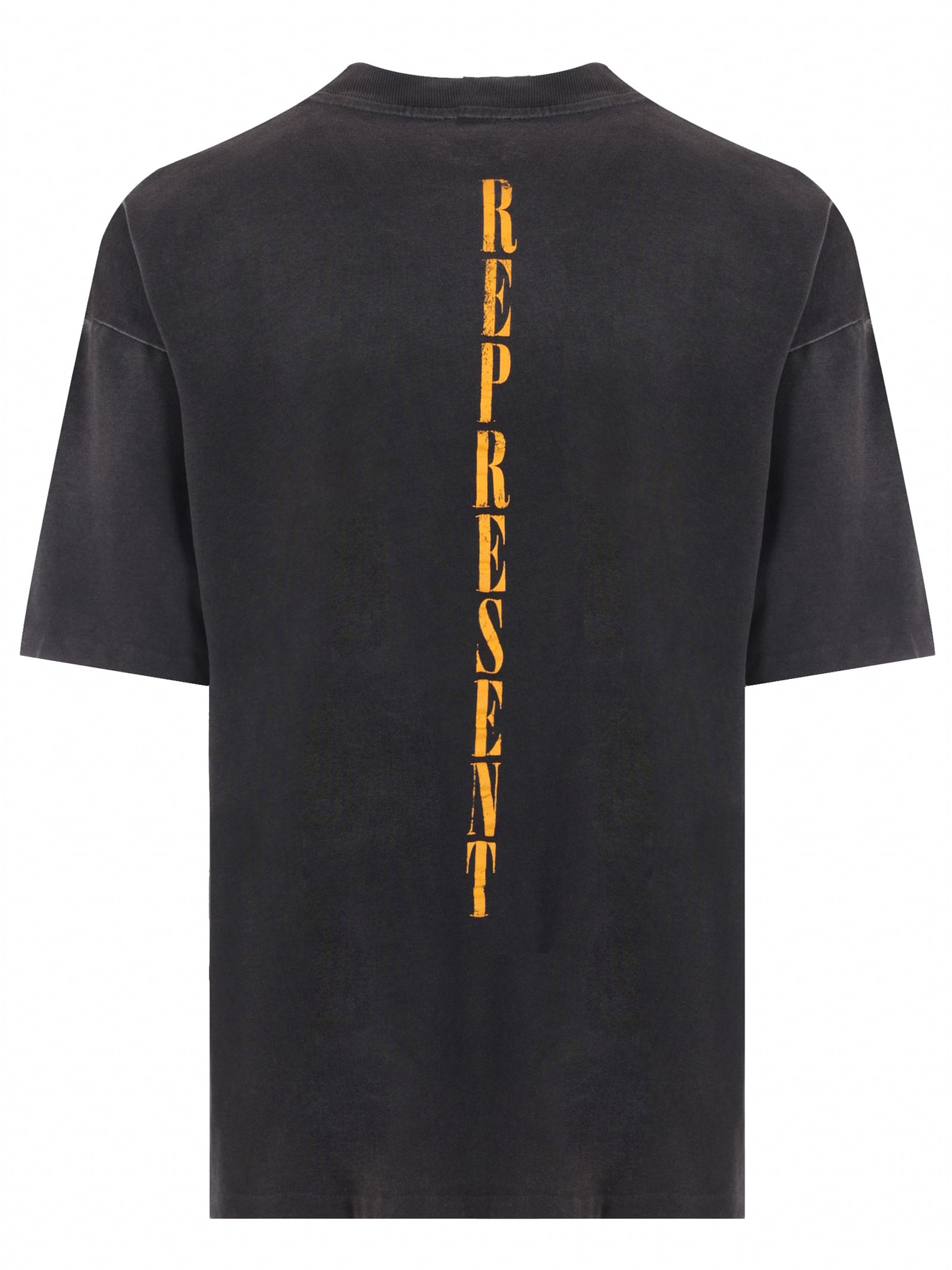 Shop Represent T-shirts And Polos Black In Nero