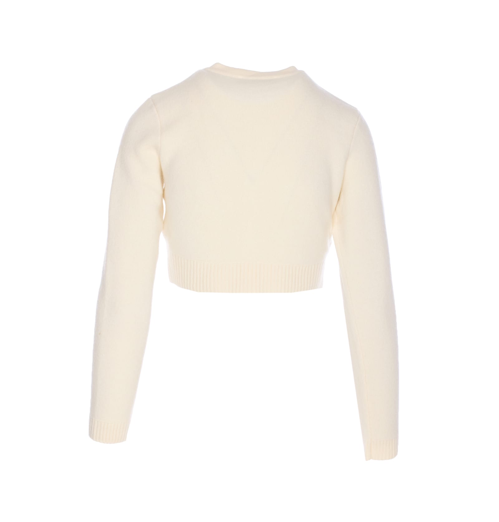 Self-portrait Wool Cardigan In Neutral