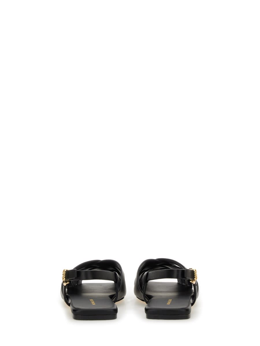 Michael Kors Irene Sling Flat In Black
