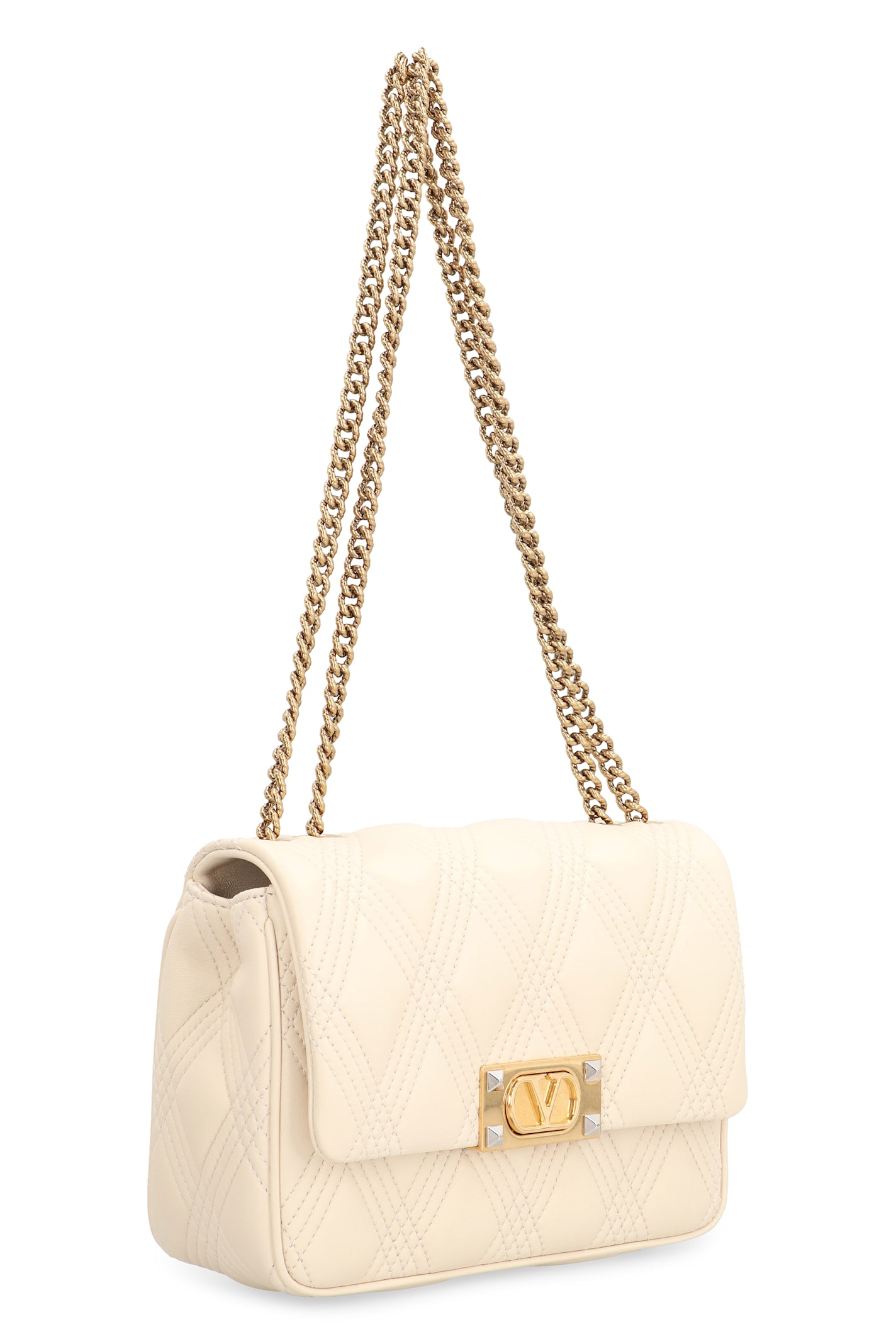 Valentino Garavani - Quiltie 67 Leather Shoulder Bag