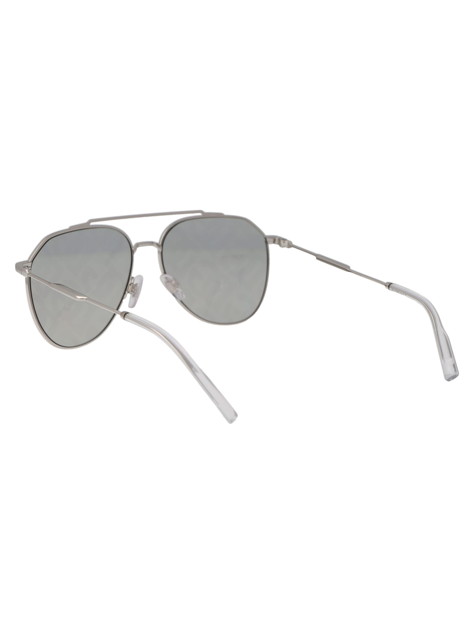 Shop Dolce &amp; Gabbana Eyewear 0dg2296 Sunglasses In 05/al Silver
