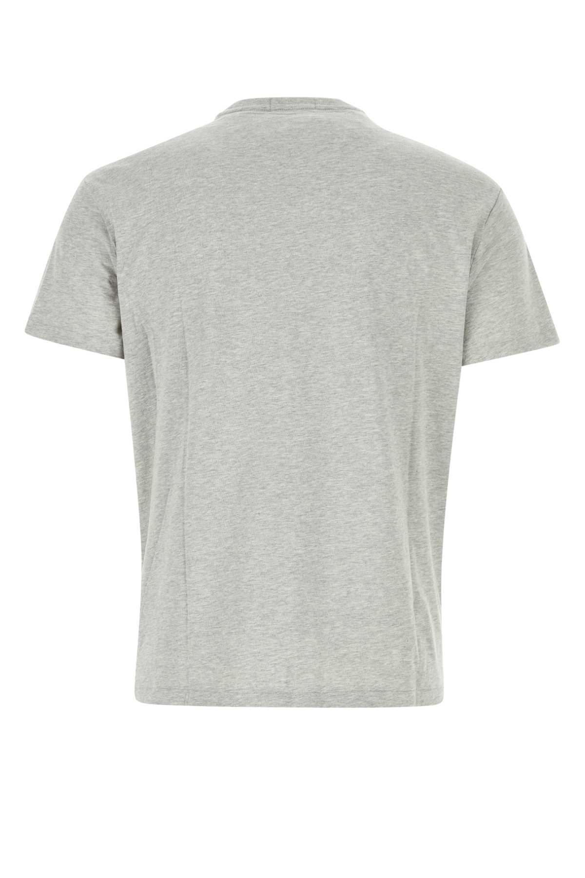 Polo Ralph Lauren Melange Grey Cotton T-shirt