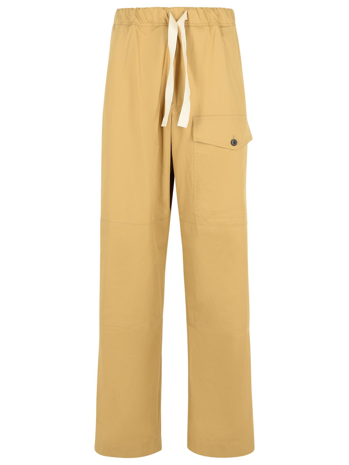 Dries Van Noten Cotton Trousers With Elastic Waistband And Pockets