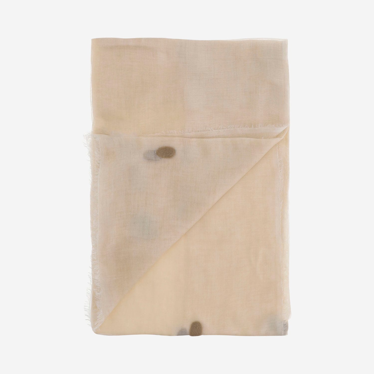 FALIERO SARTI NEW BONGHINO SILK BLEND SCARF WITH POLKA DOT PATTERN 