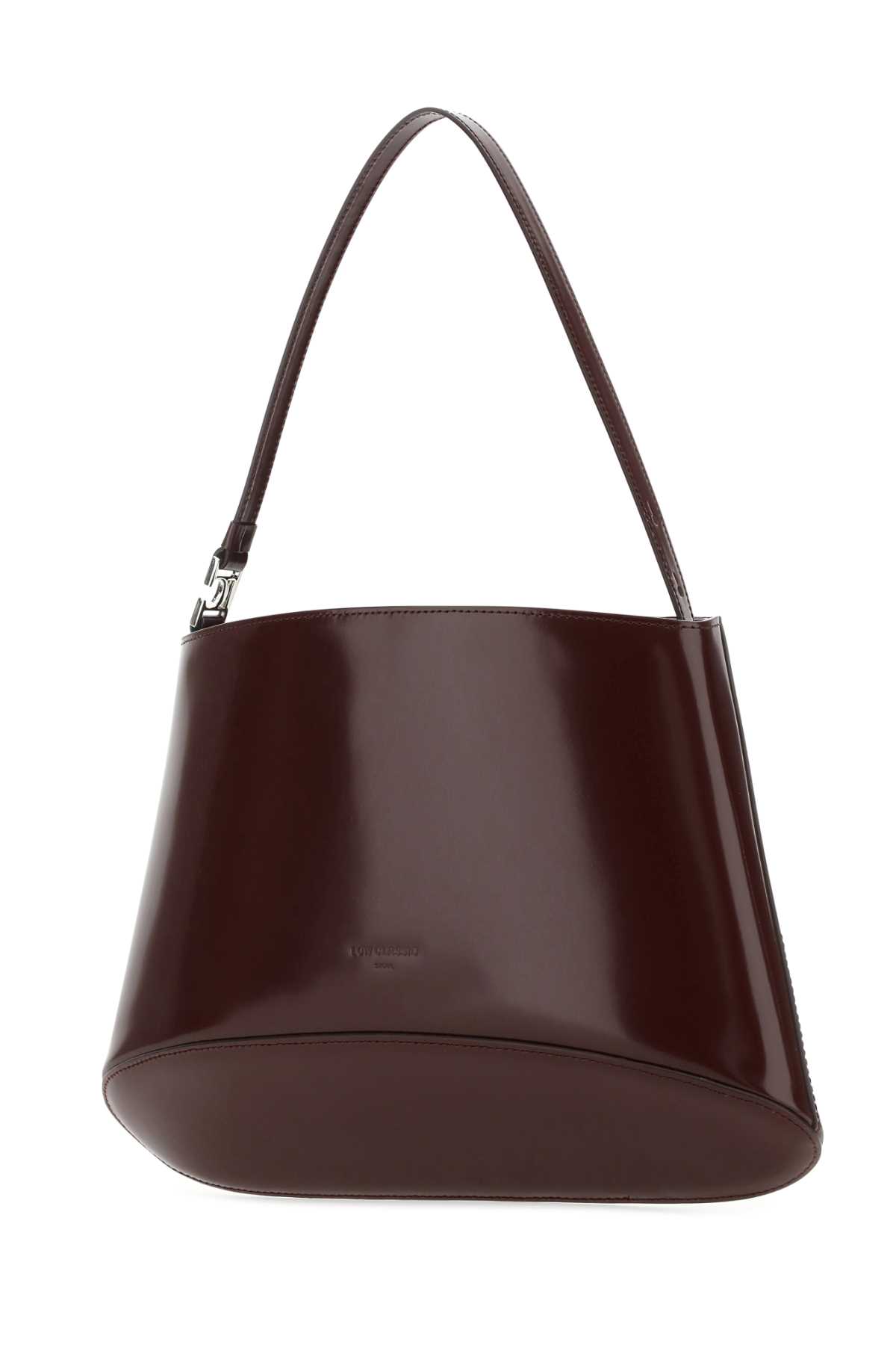 Low Classic Grape Leather Handbag In 0060