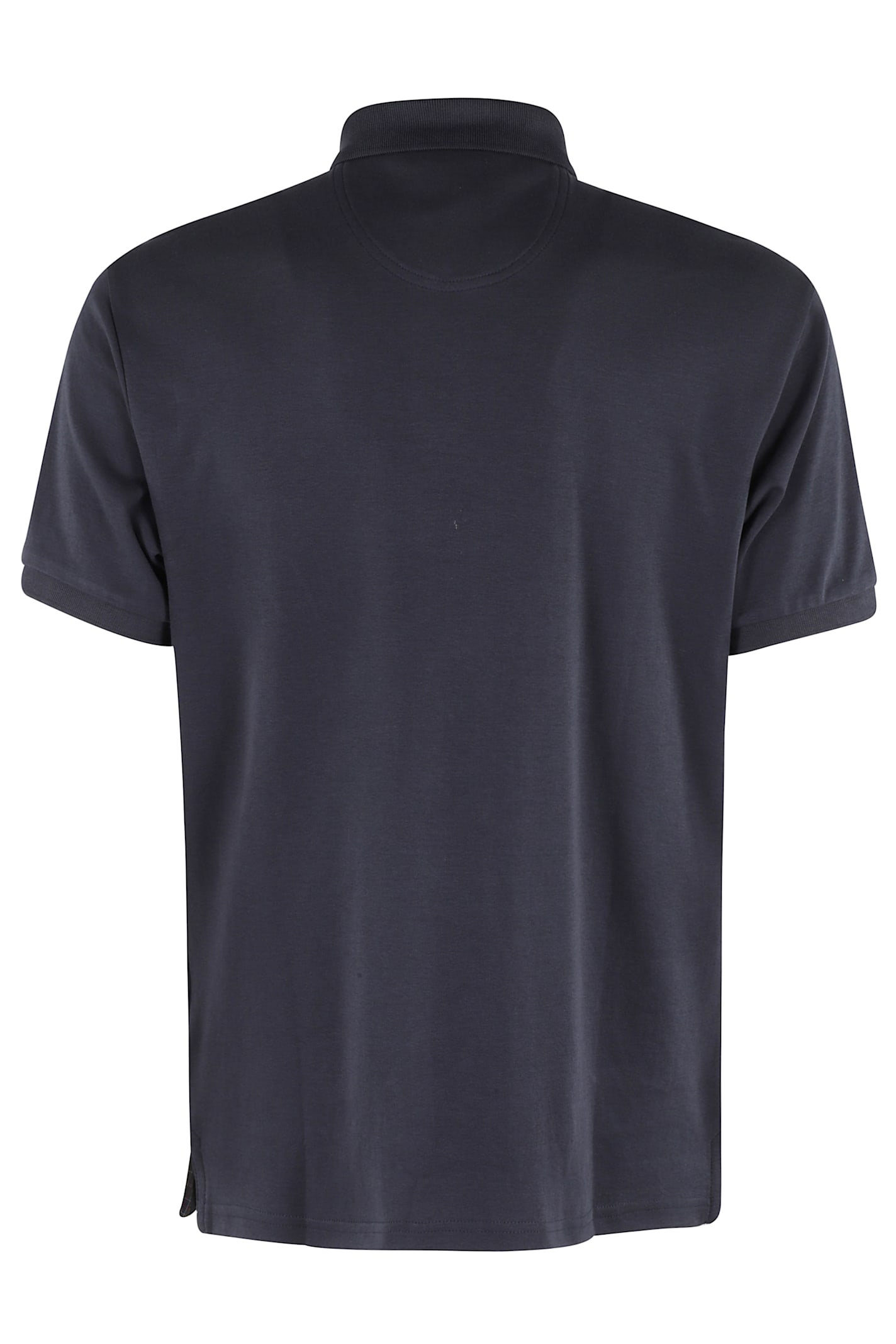 Barbour Hylton Short-sleeved Polo Shirt In Navy