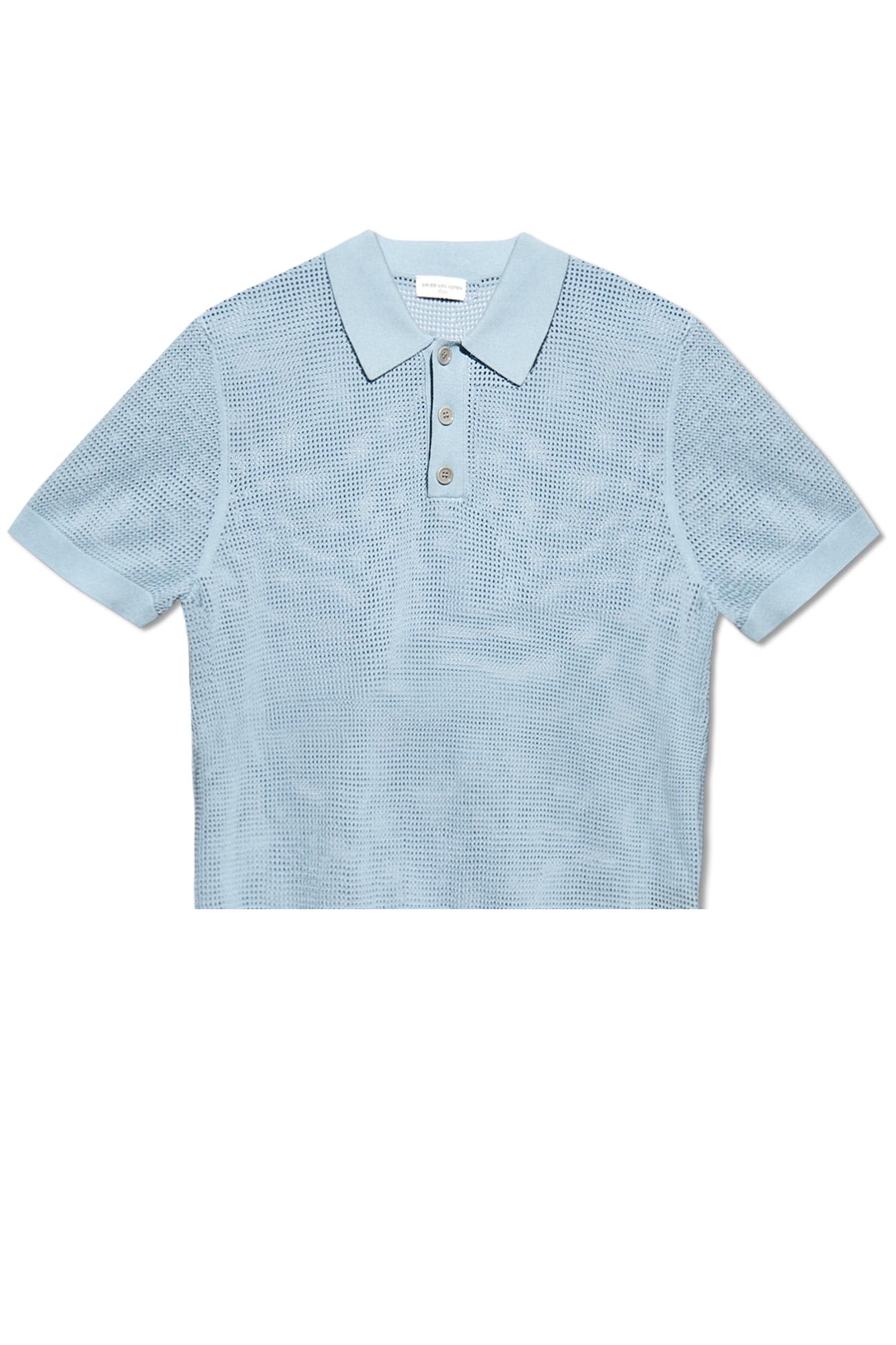 Perforated Polo Shirt