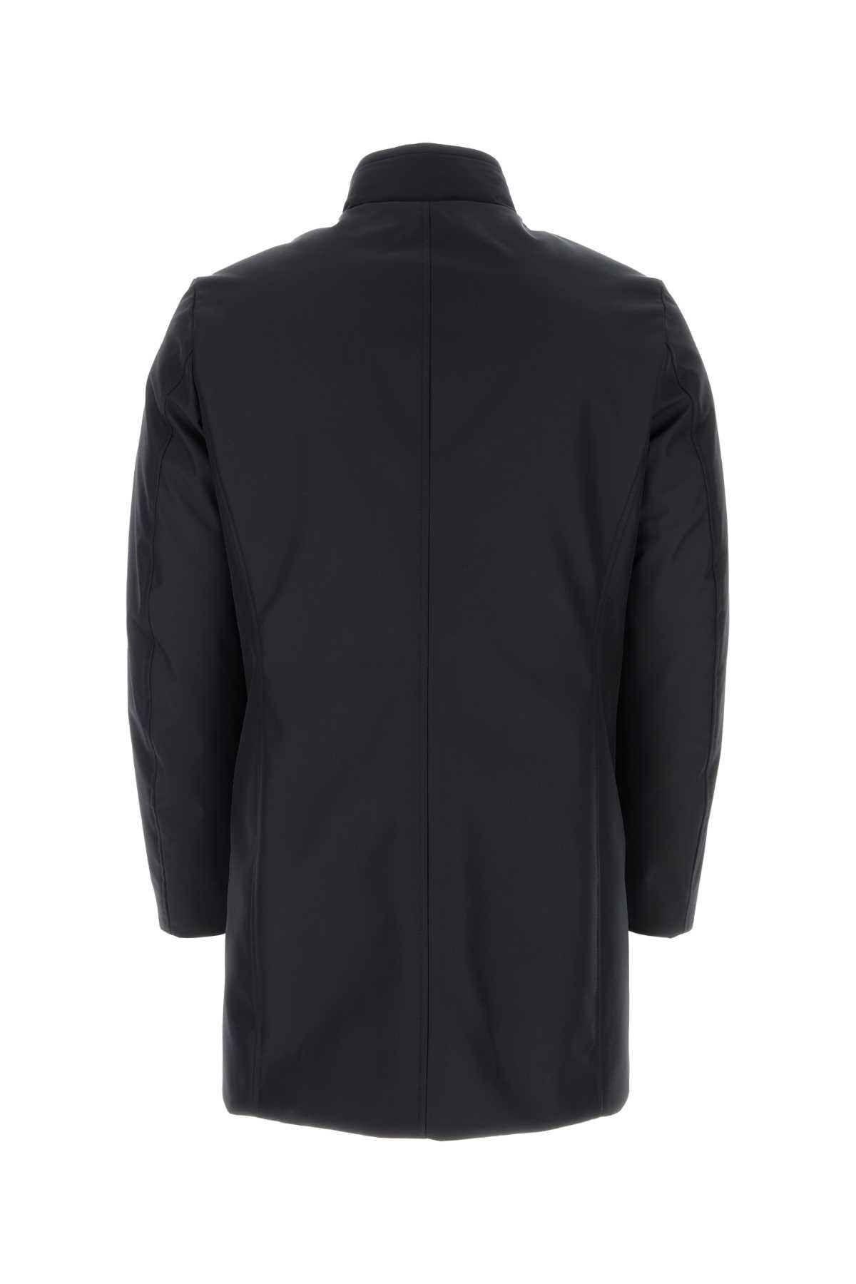 Moorer Trench Coat In Blue