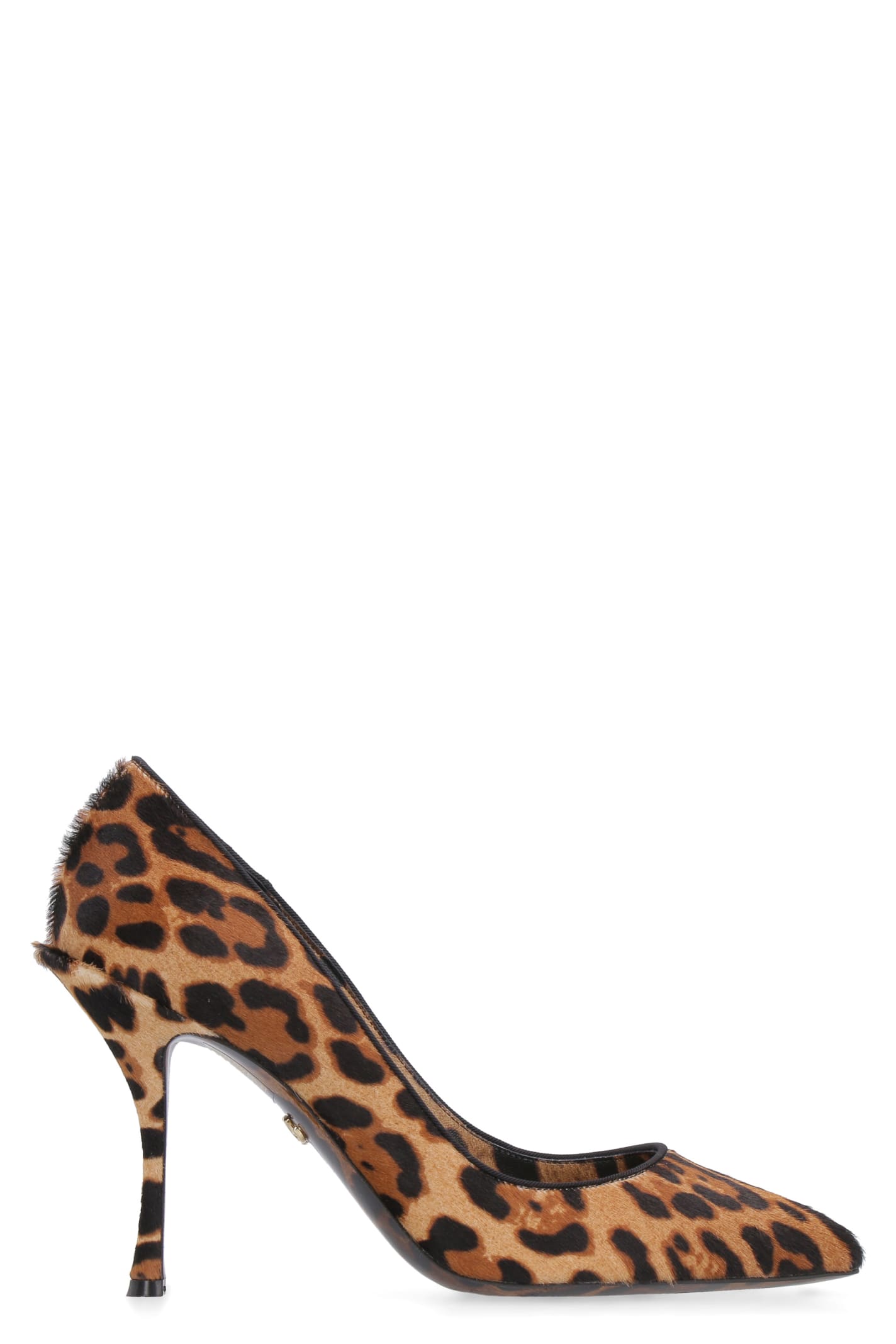 Buy Dolce & Gabbana Calf Hair Pointy-toe Pumps online, shop Dolce & Gabbana shoes with free shipping