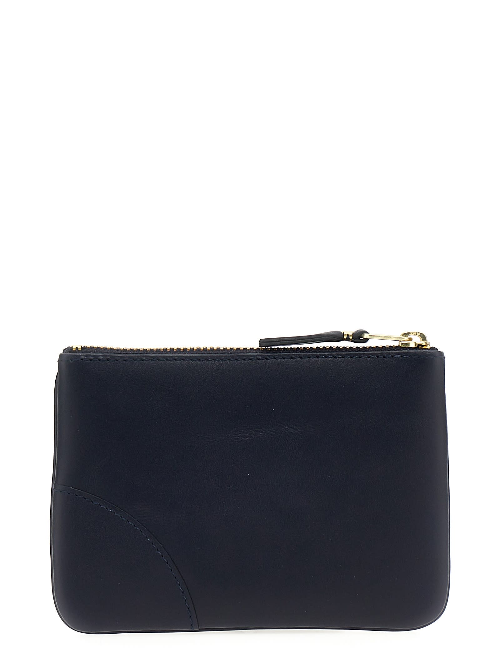 Comme Des Garçons Arecalf Card Holder In Blue