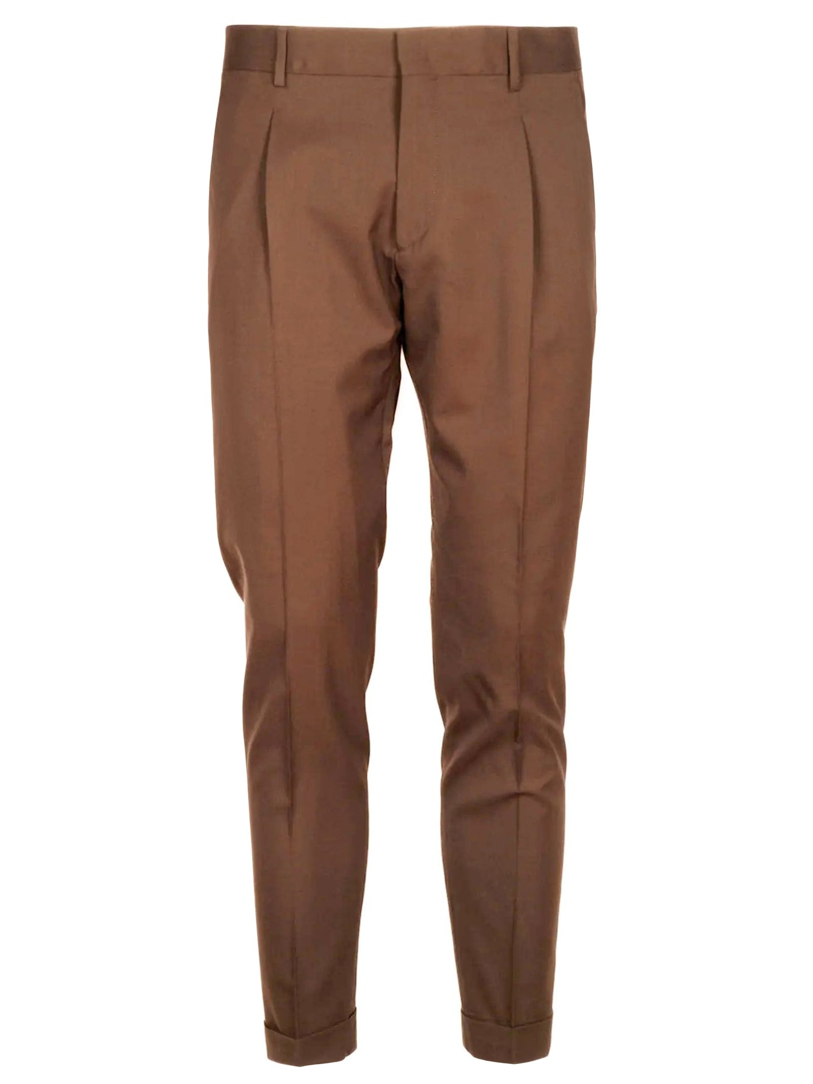 BE ABLE BROWN TAILORED PANTS