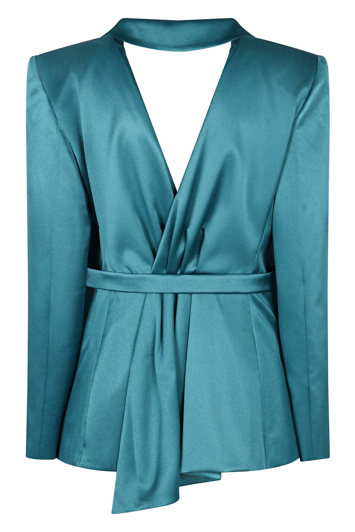 Alberta Ferretti Single-breasted Two-button Blazer