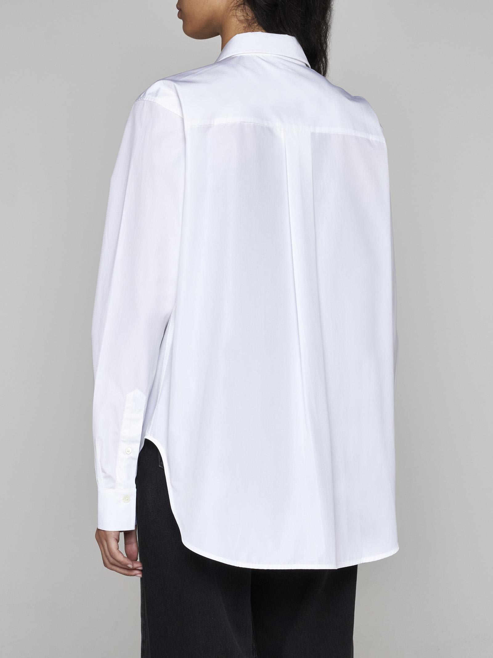 Shop Totême Cotton Shirt In White