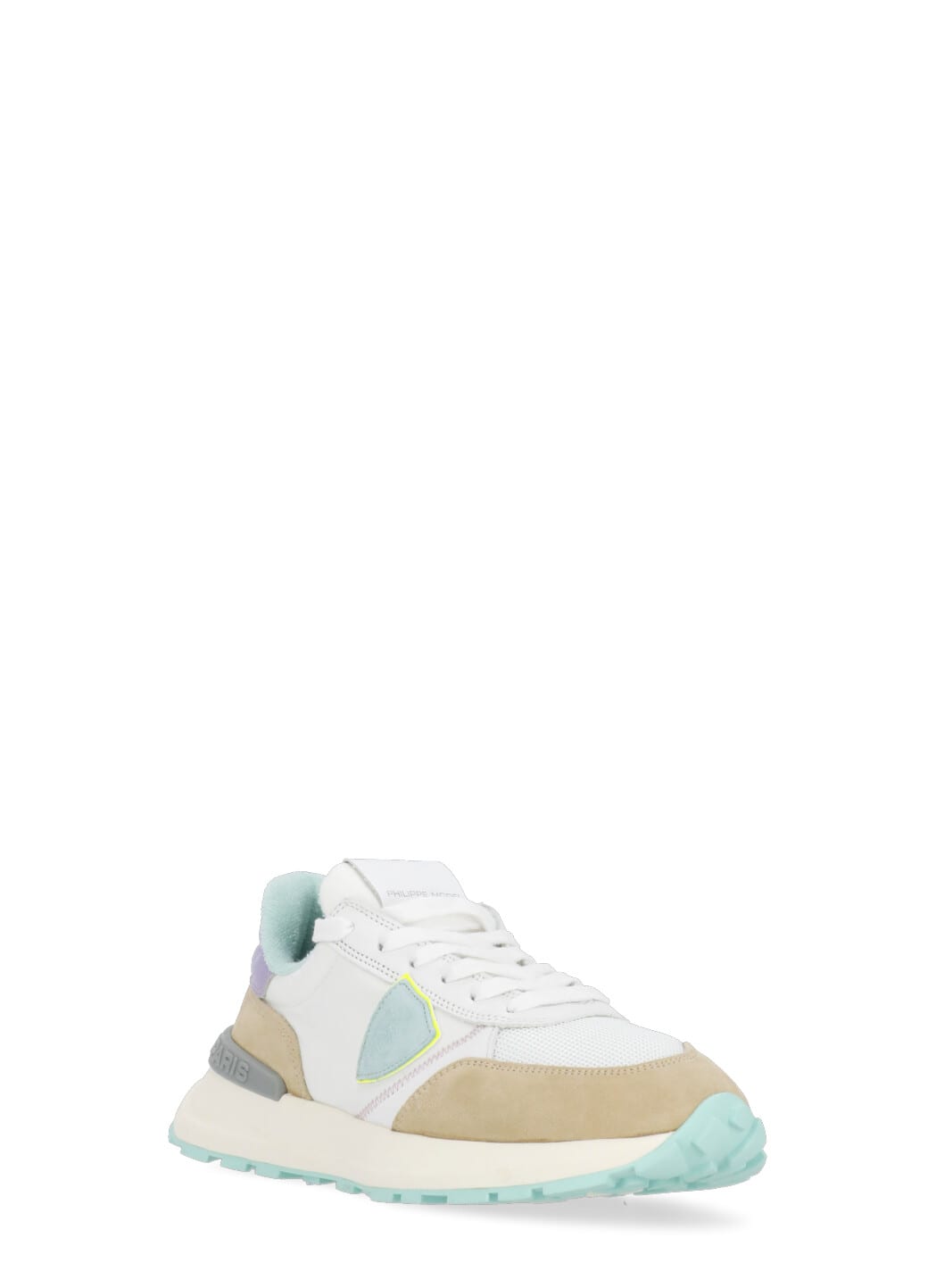 Shop Philippe Model Antibes Low Sneakers In Multicolour