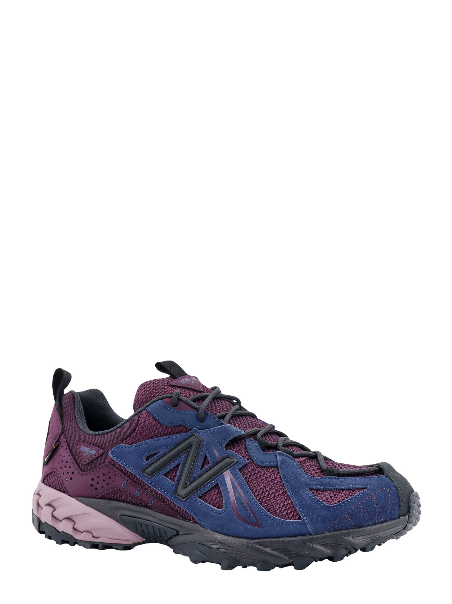 New Balance Ml610xk Suede And Mesh Low-top Sneakers In Black