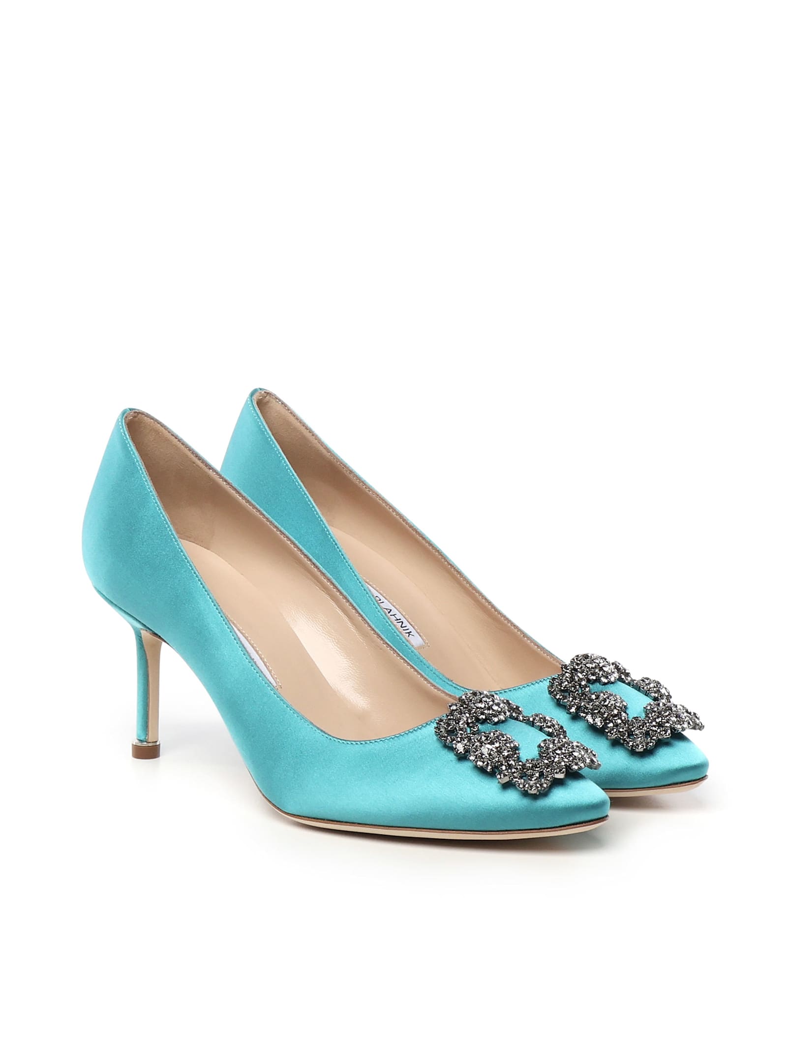 Manolo Blahnik Décolleté Hangisi 70 In Blue