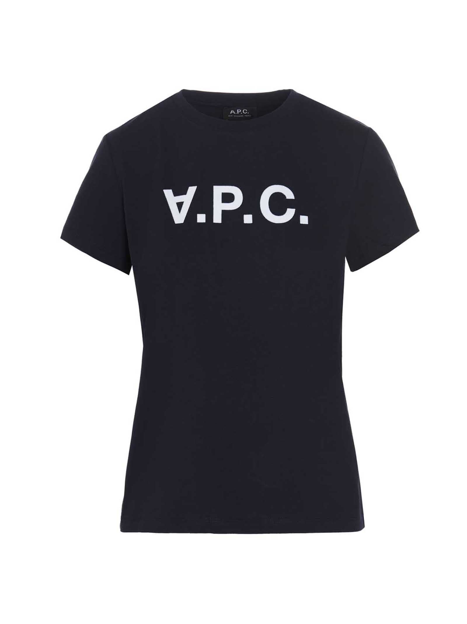 Shop Apc Vpc T-shirt In Blue