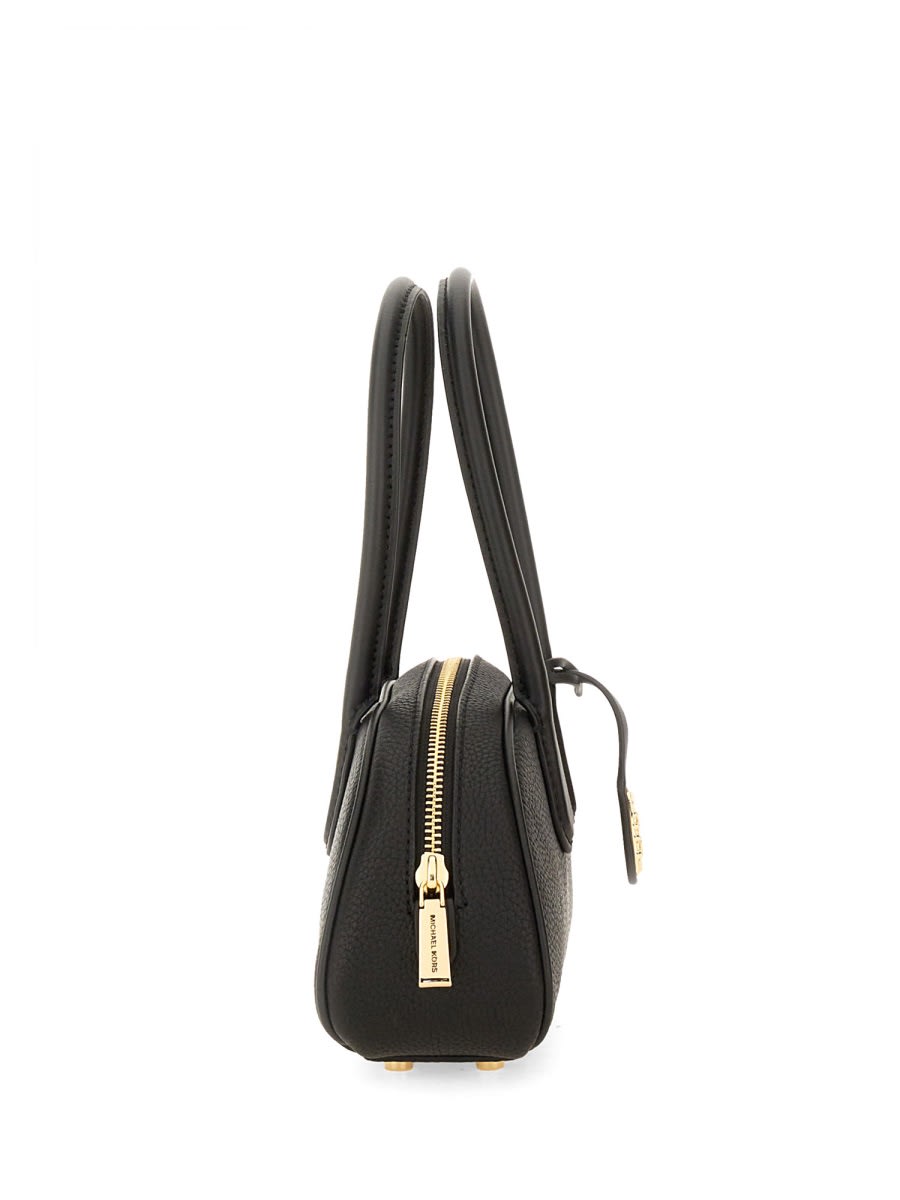 Shop Michael Kors Lulu Bag In Black