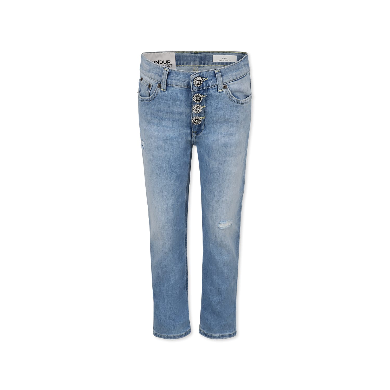 Dondup Belt-loop Jeans In Denim