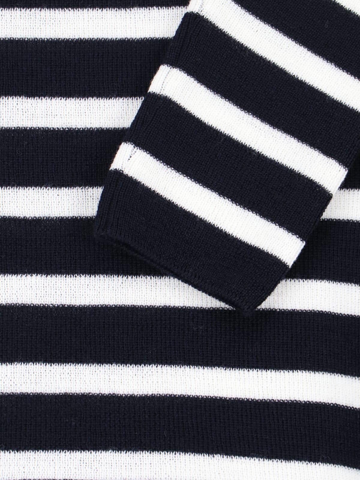 Valentino Striped Intarsia-knit Jumper