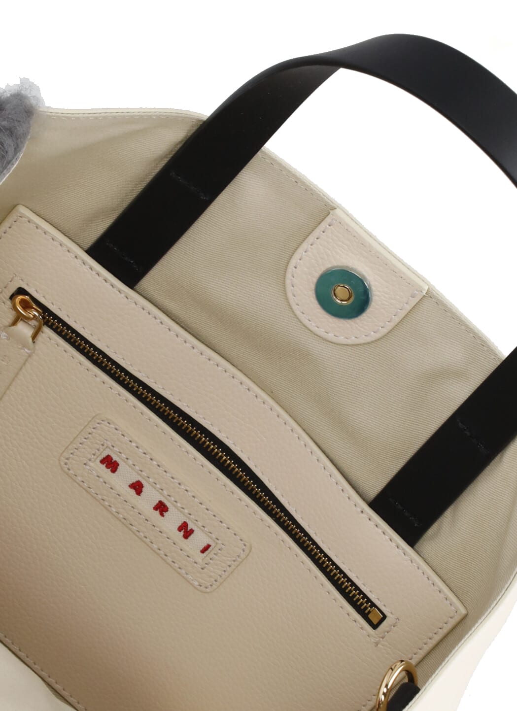 Marni Logoed Bag In Gray