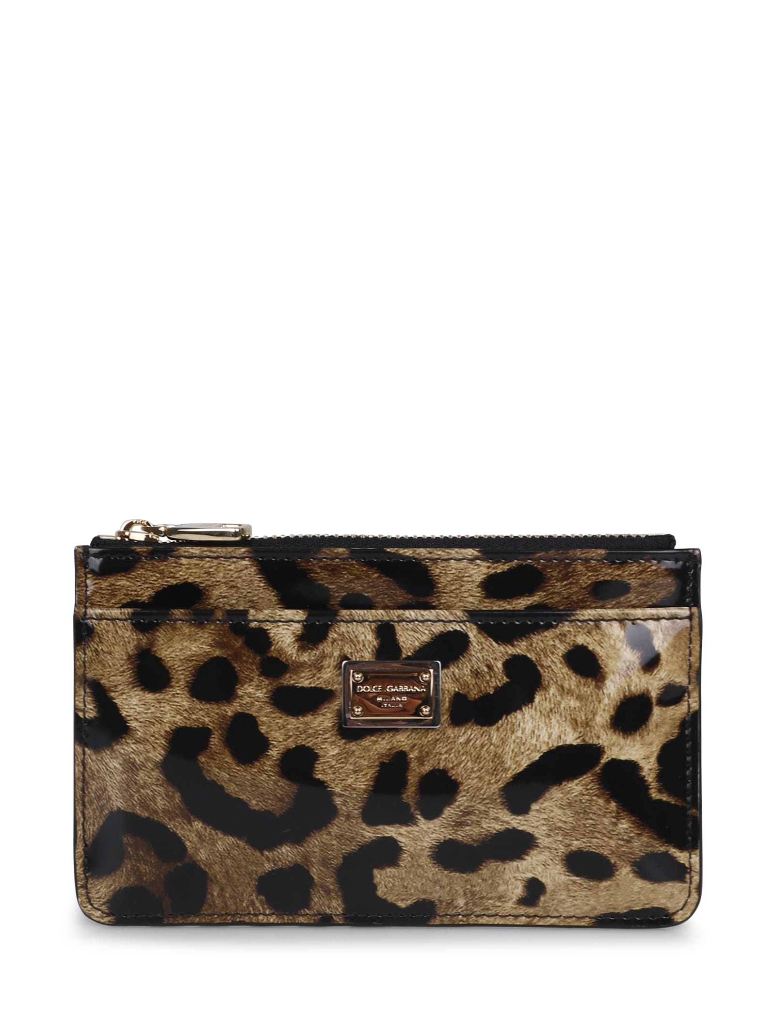 Shop Dolce & Gabbana All-over Leopard-print Wallet