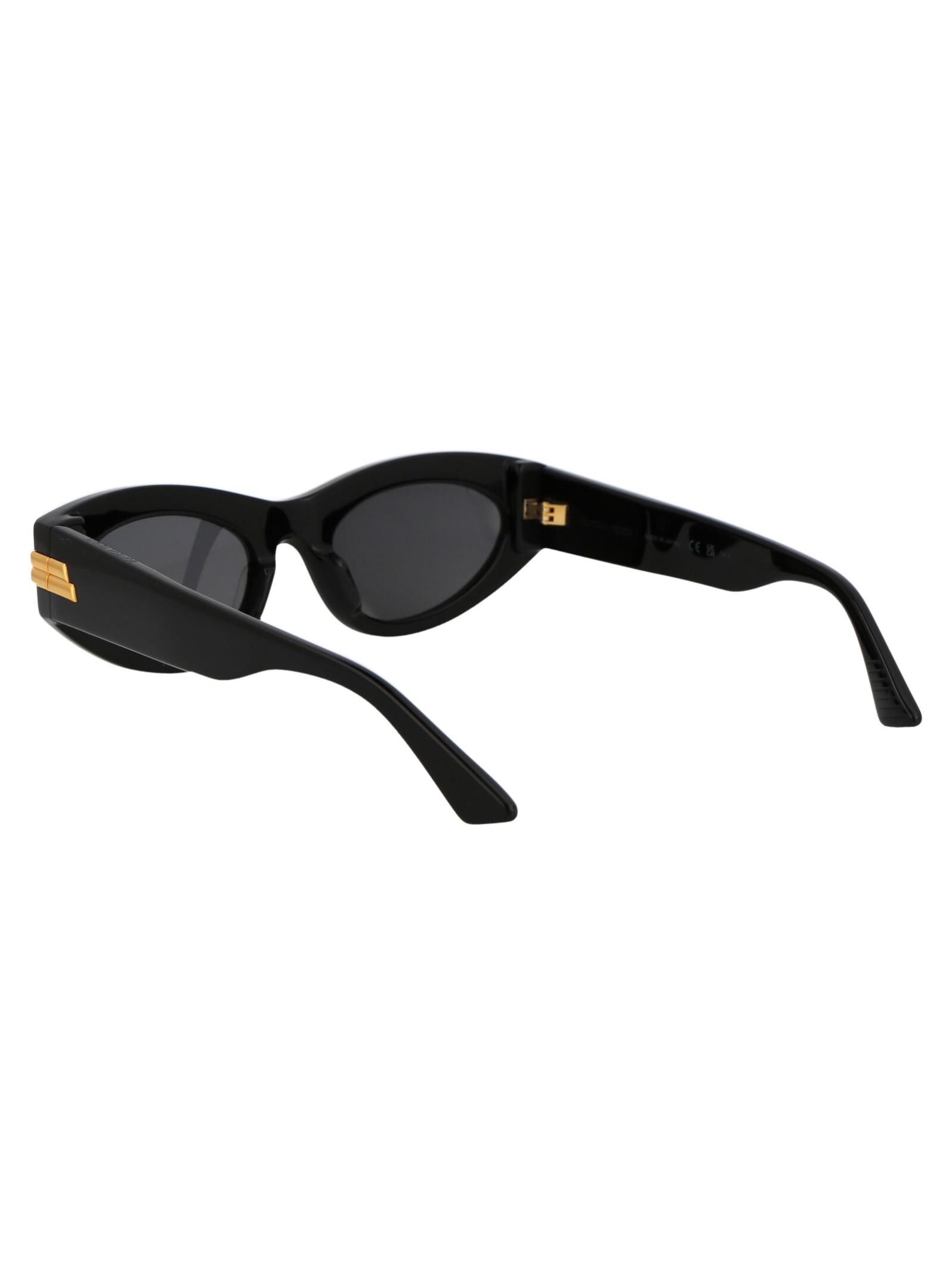 Shop Bottega Veneta Bv1189s Sunglasses In 001 Black Black Grey