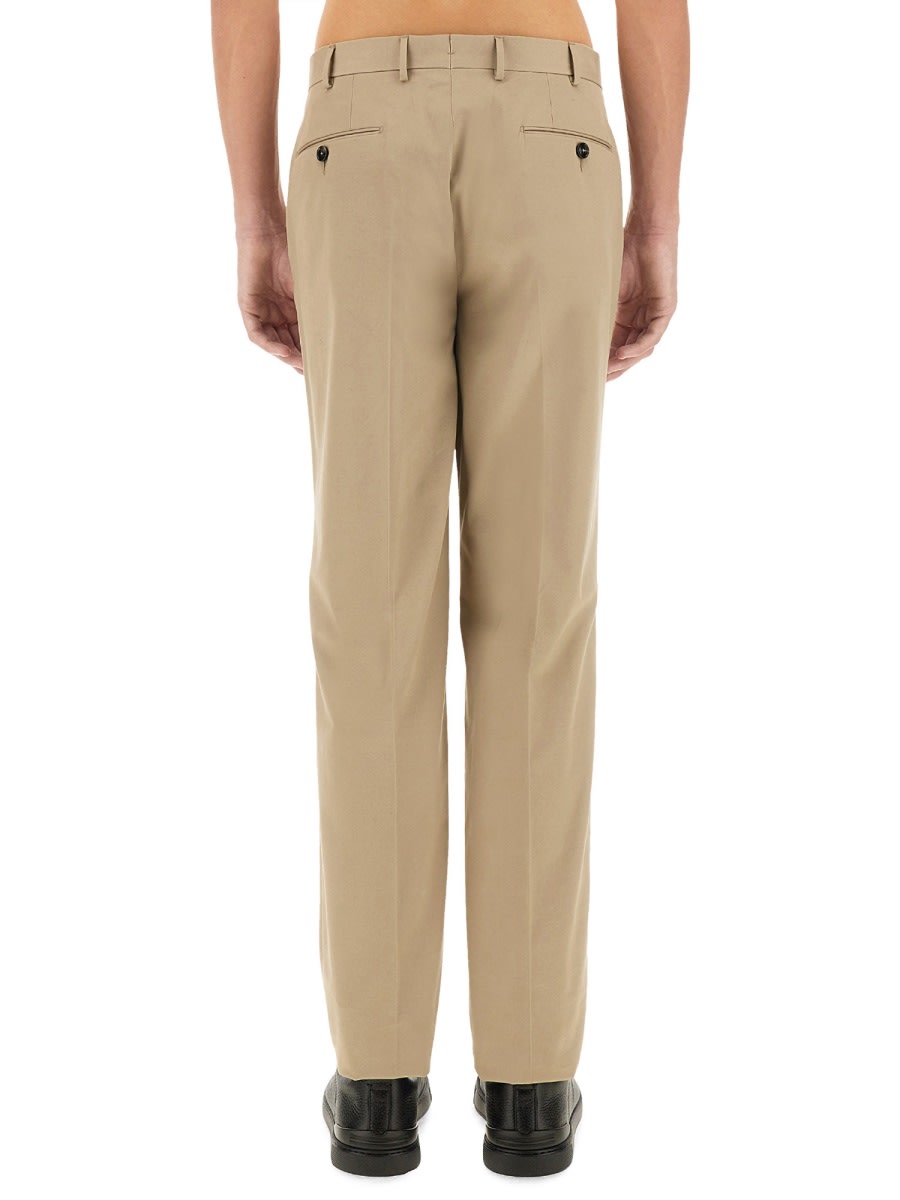 Shop Zegna Straigth Leg Pants In Black