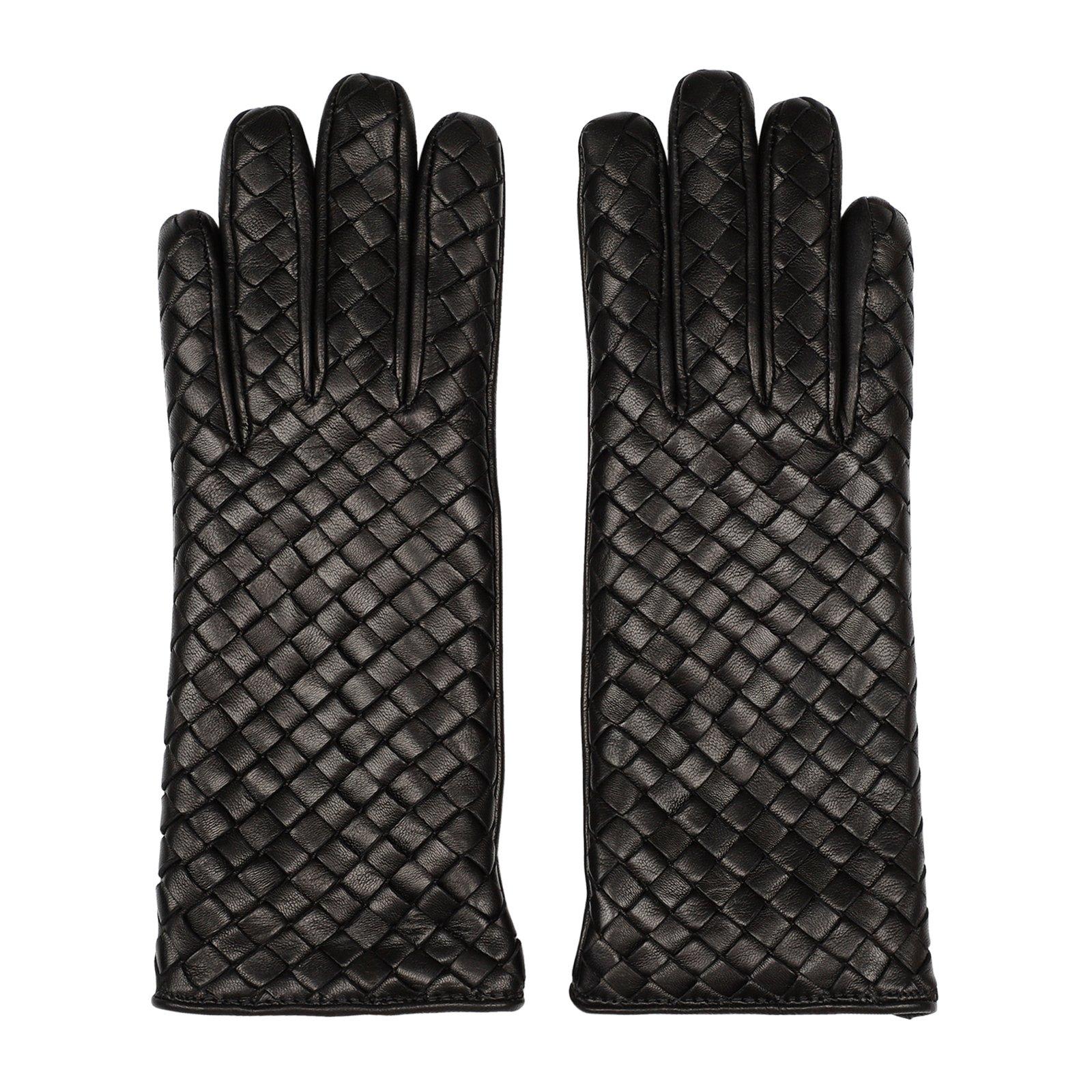 Bottega Veneta Classic Intrecciato Gloves