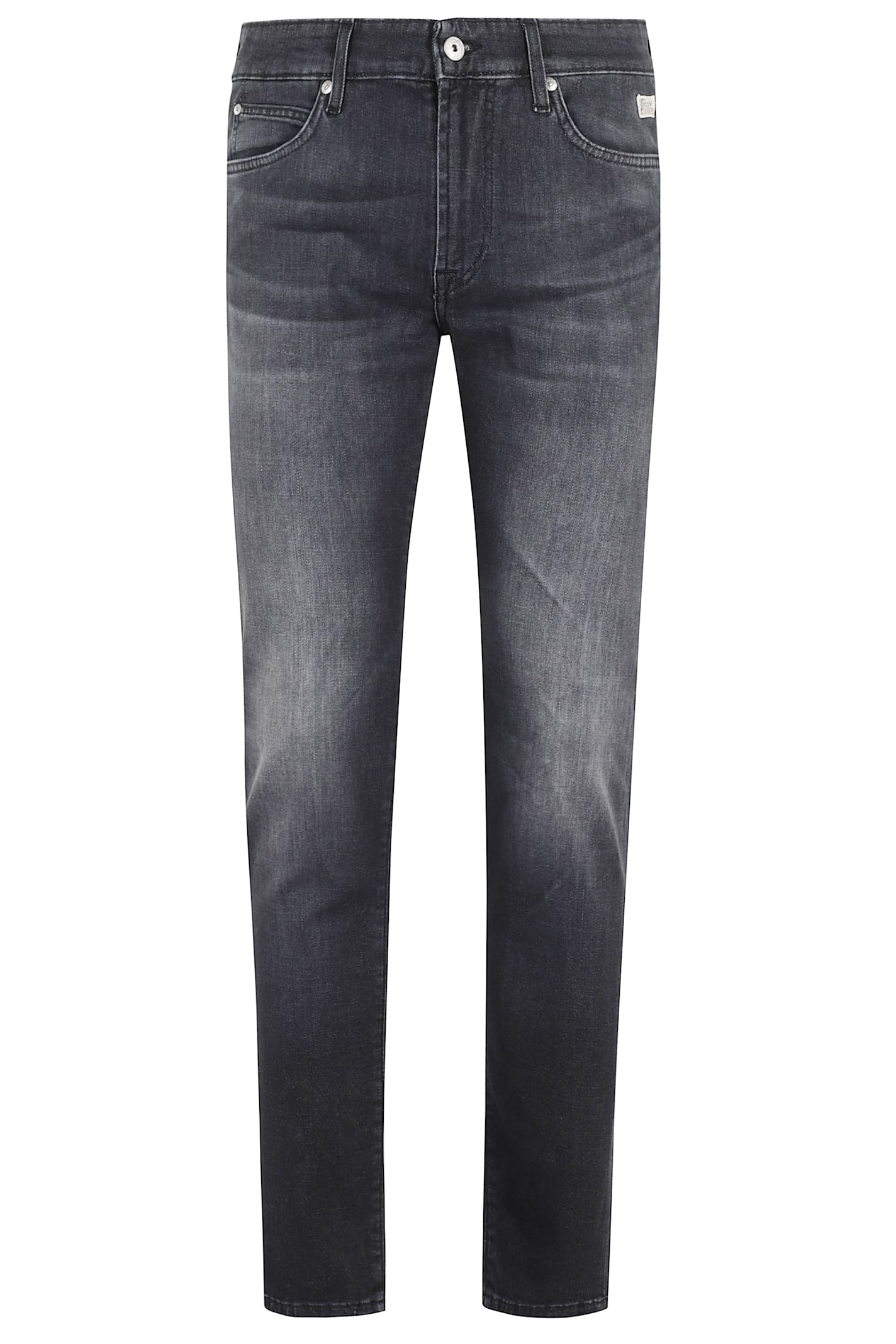 Roy Rogers Classic Five-pocket Jeans With Soft Touch Finish In Black