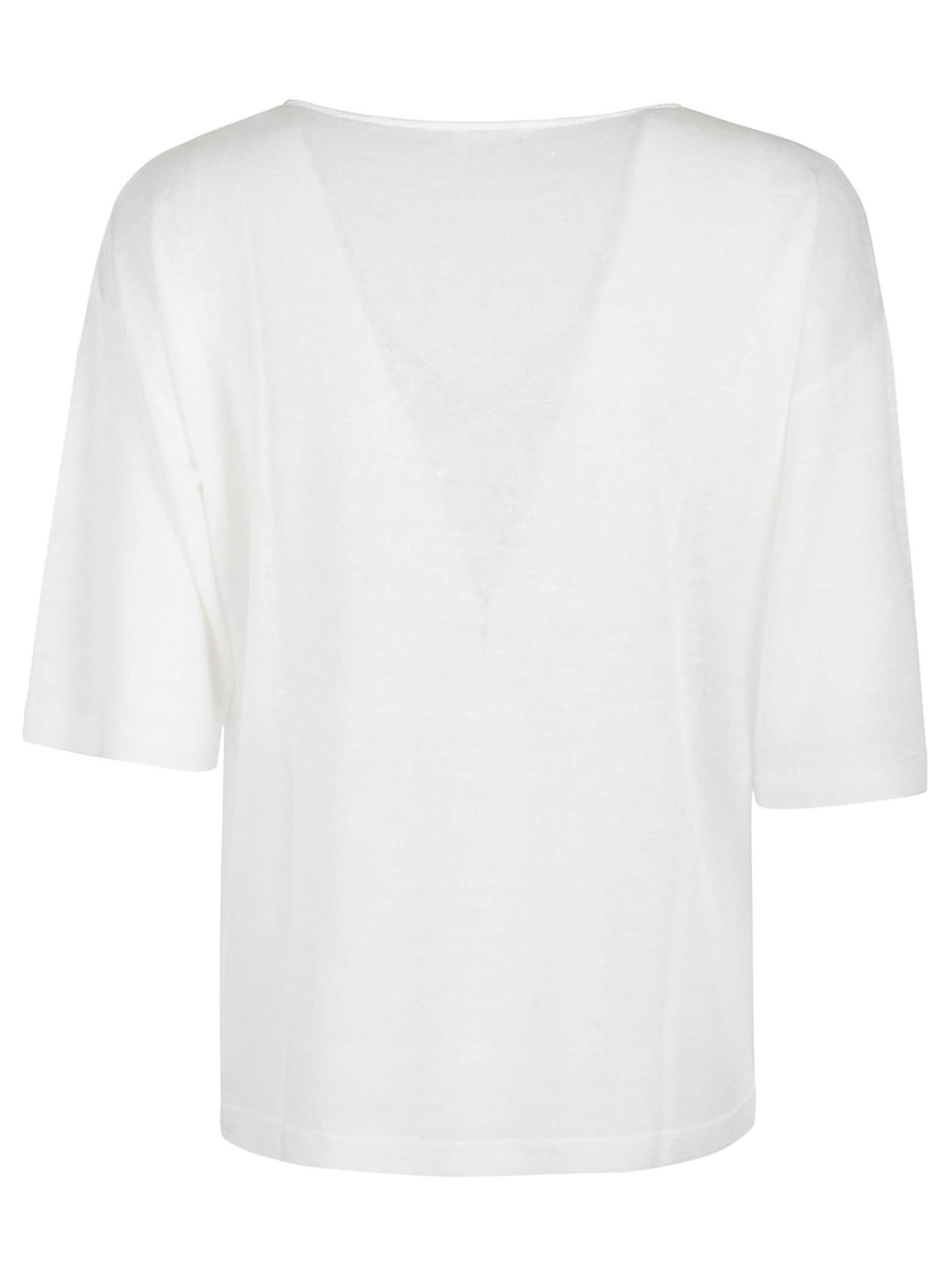 P.A.R.O.S.H BABYLON SHORT SLEEVE SWEATER 
