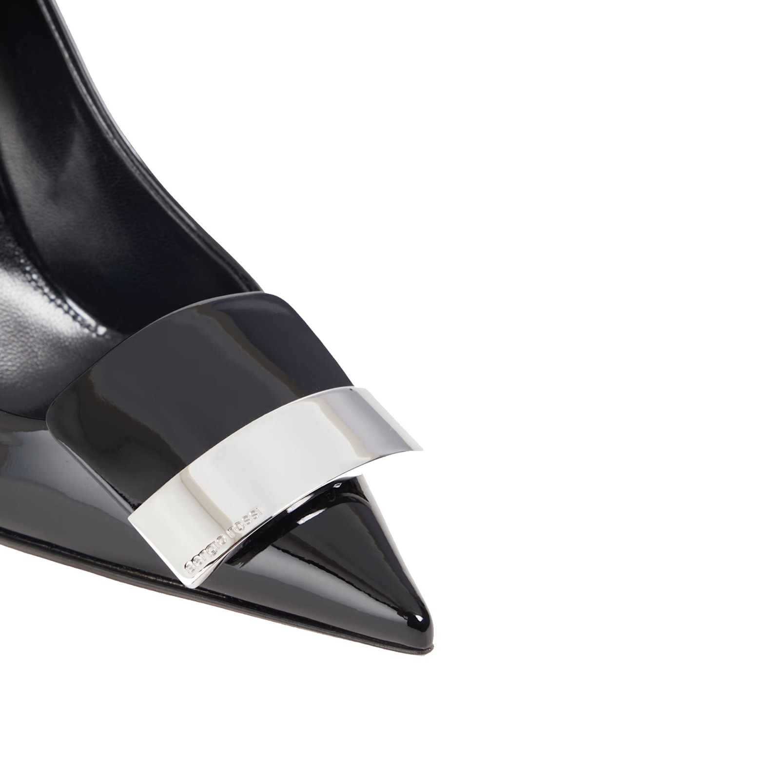 Shop Sergio Rossi Leather Pumps In Black