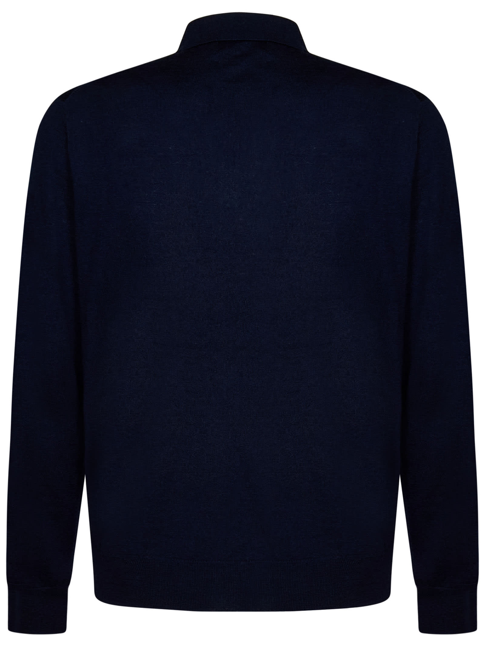 Shop Ralph Lauren Sweater In Navy