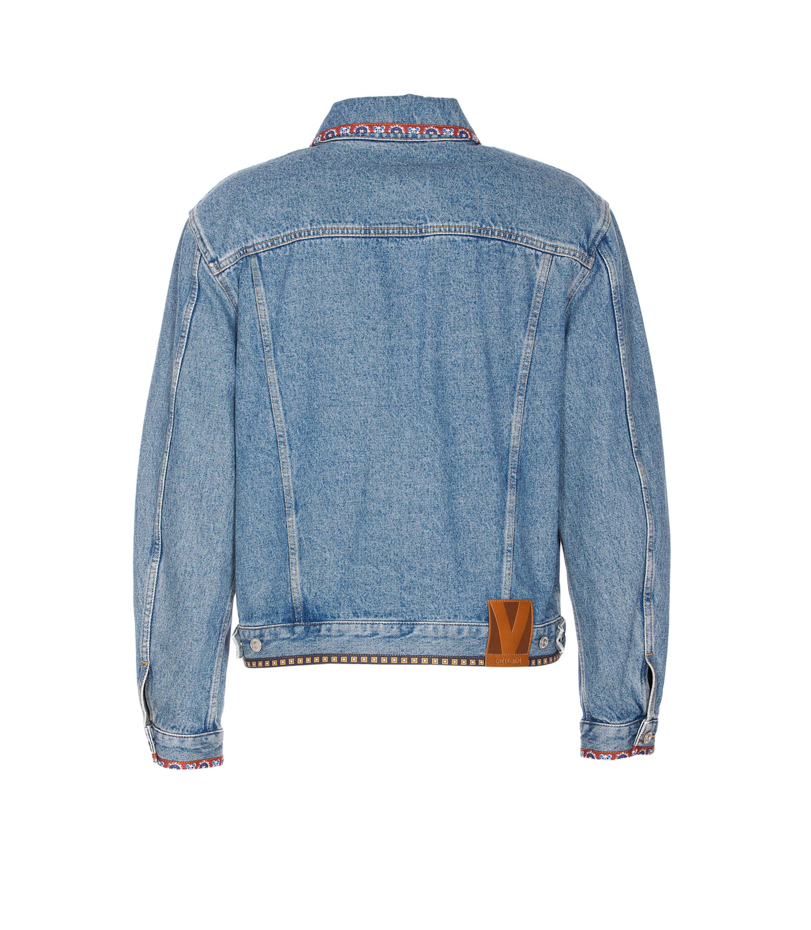 Valentino Denim Jackets Embroideries