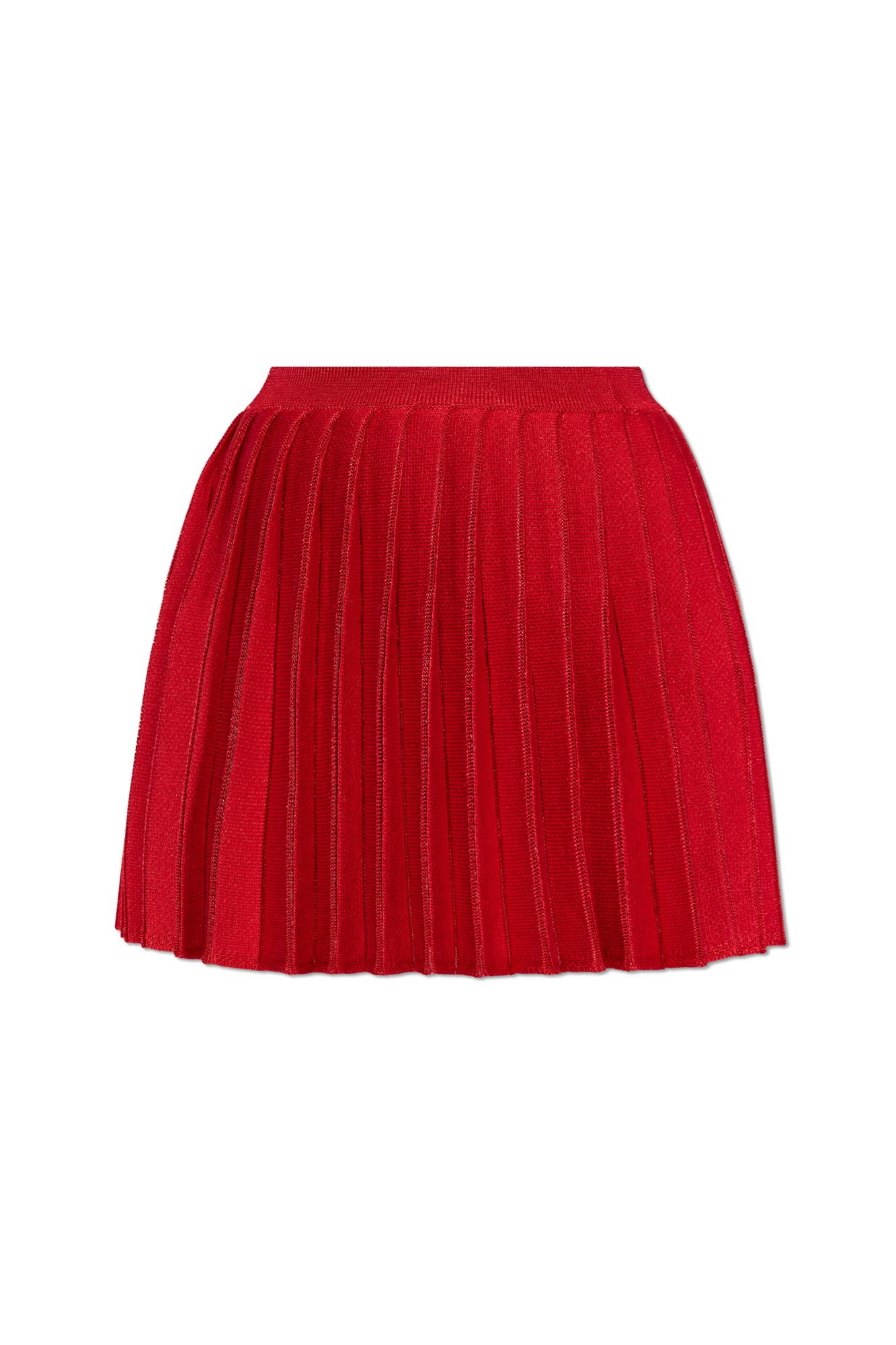 Self Portrait Pleated Skirt