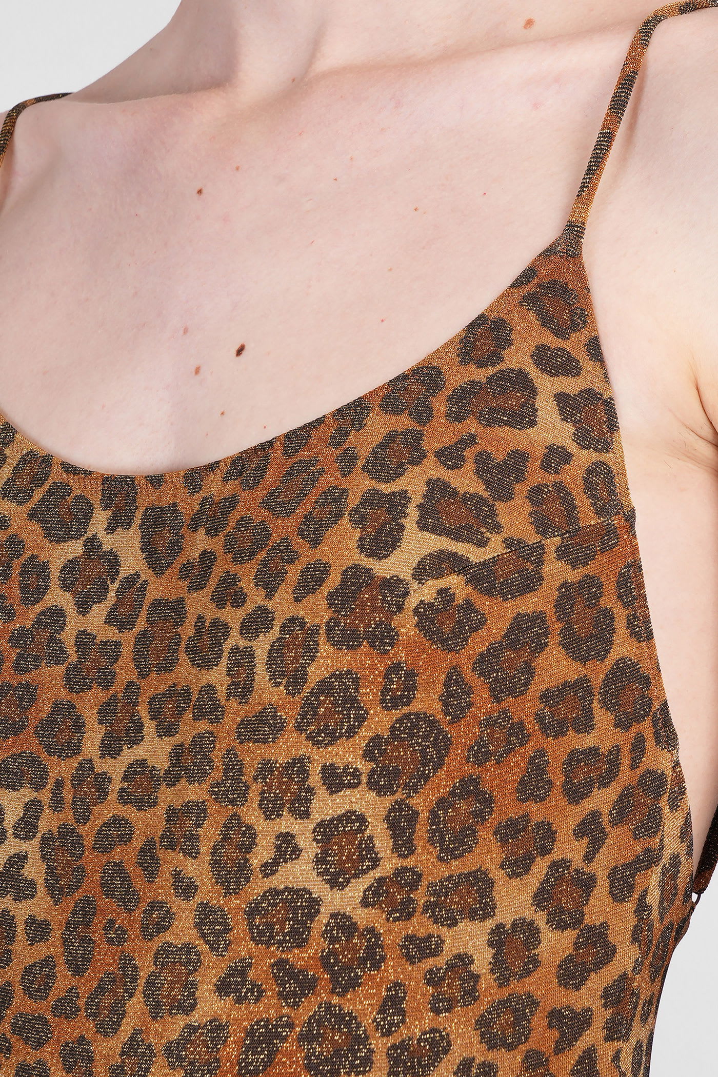 Mc2 Saint Barth Cecille P Beachwear In Animalier Polyamide In Animal Print