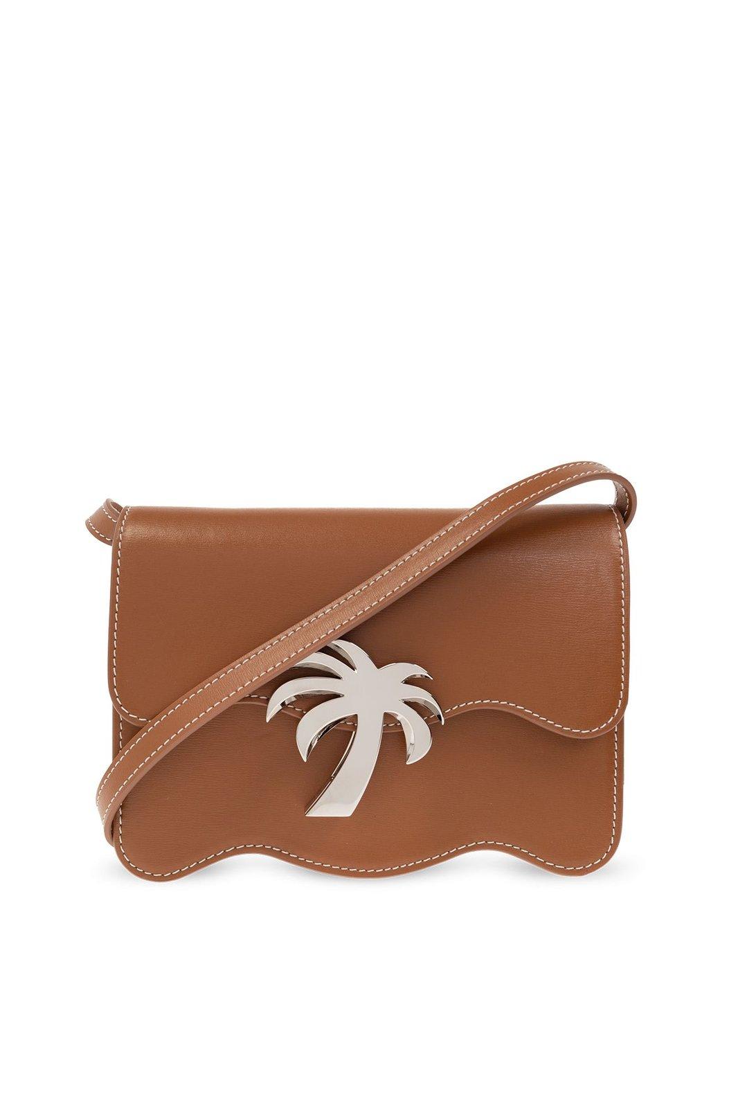 Palm Angels Palm Plaque Small Shoulder Bag
