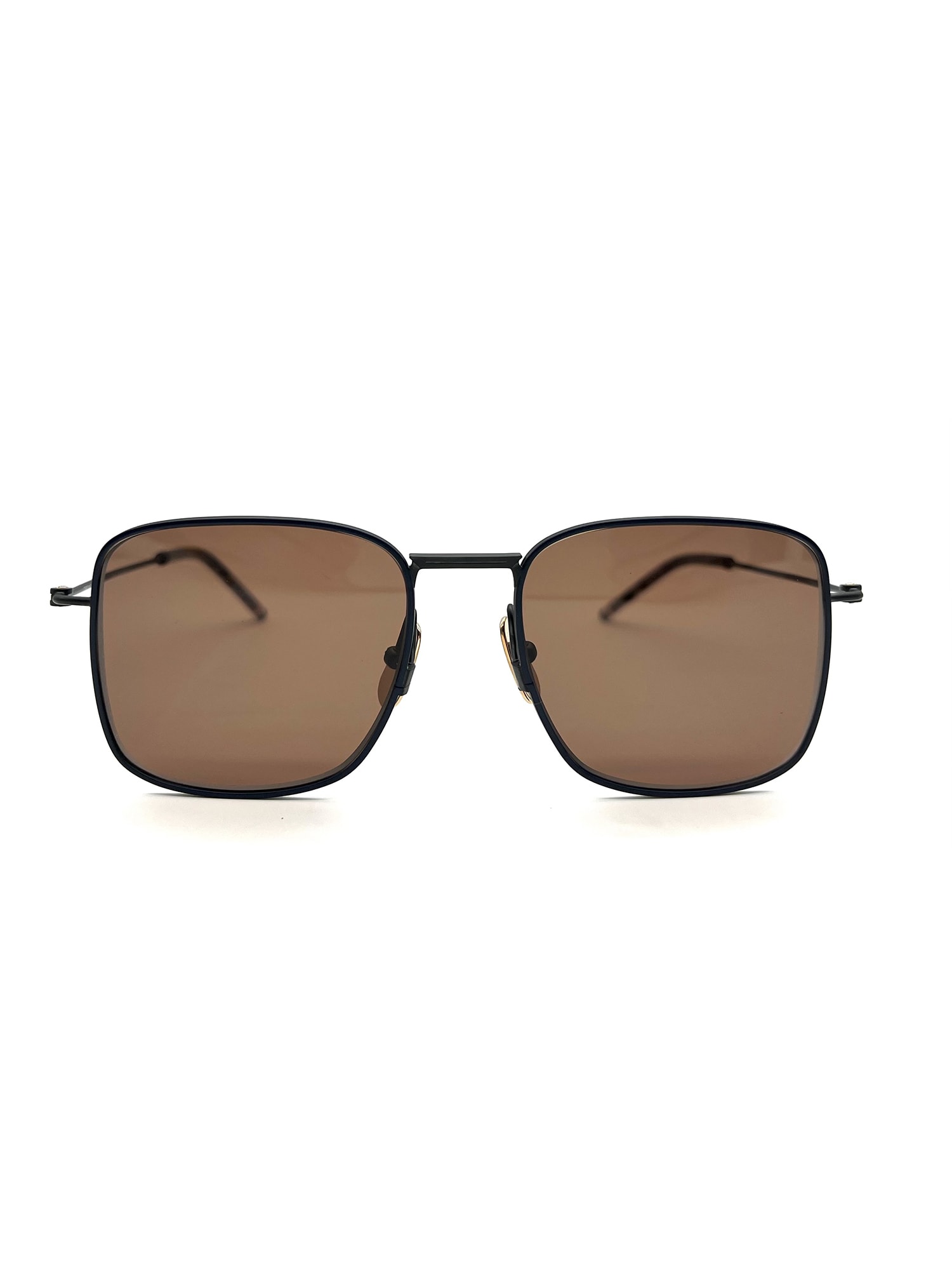 Shop Thom Browne Ues117a/g0001 Sunglasses In _ Black