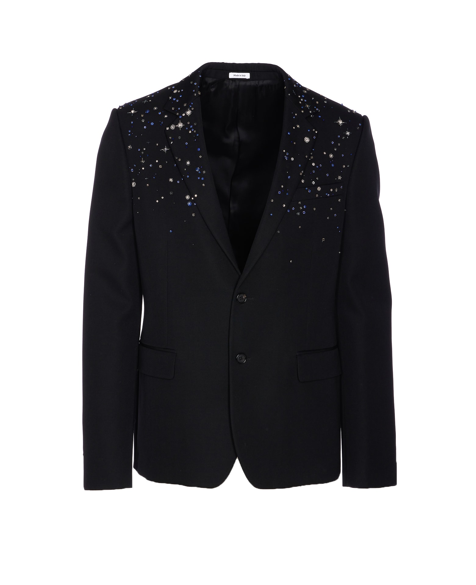 Alexander McQueen Costellation Embroidered Single-breasted Jacket