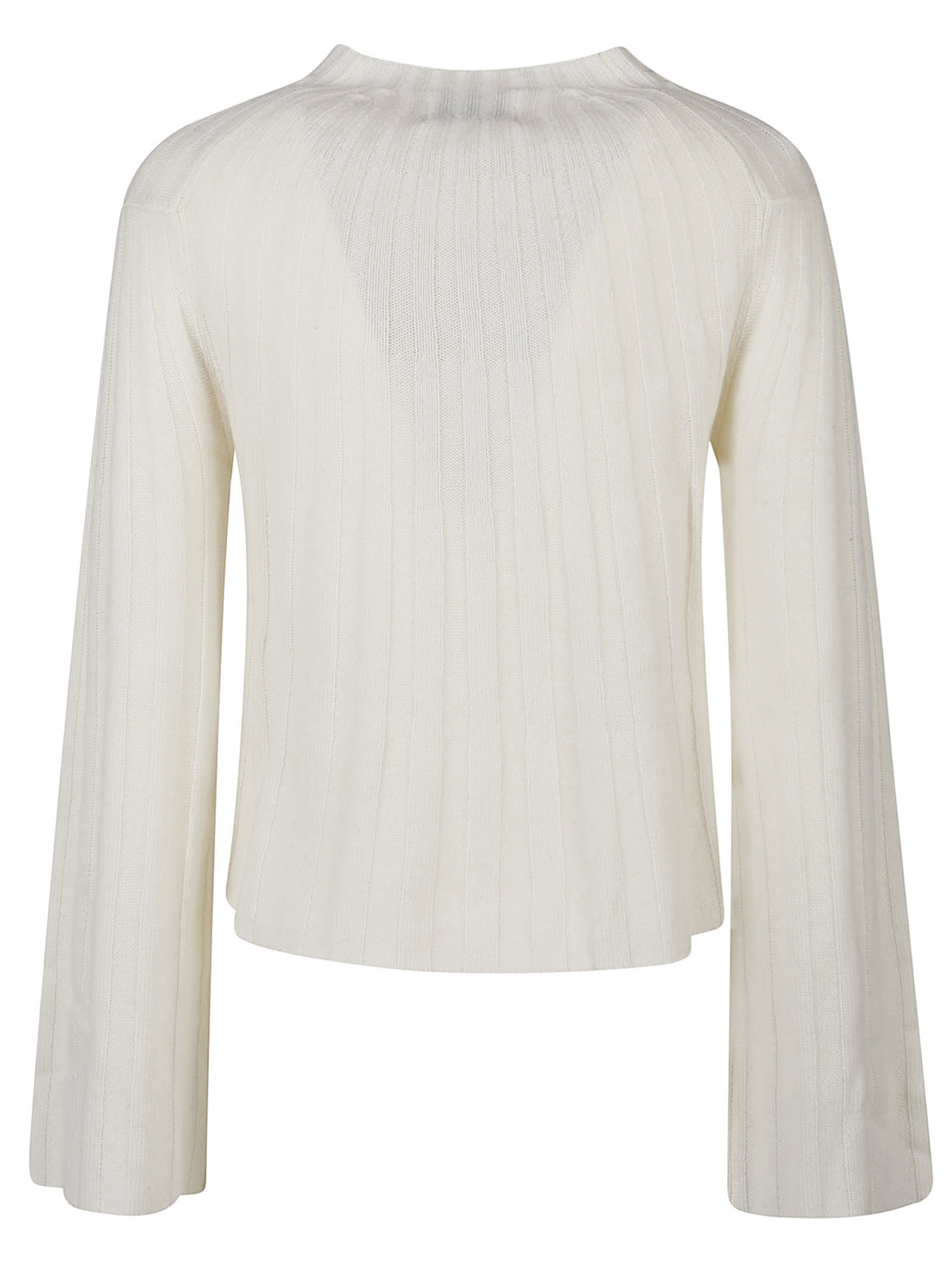 Loulou Studio Koro Sweater In Ivory