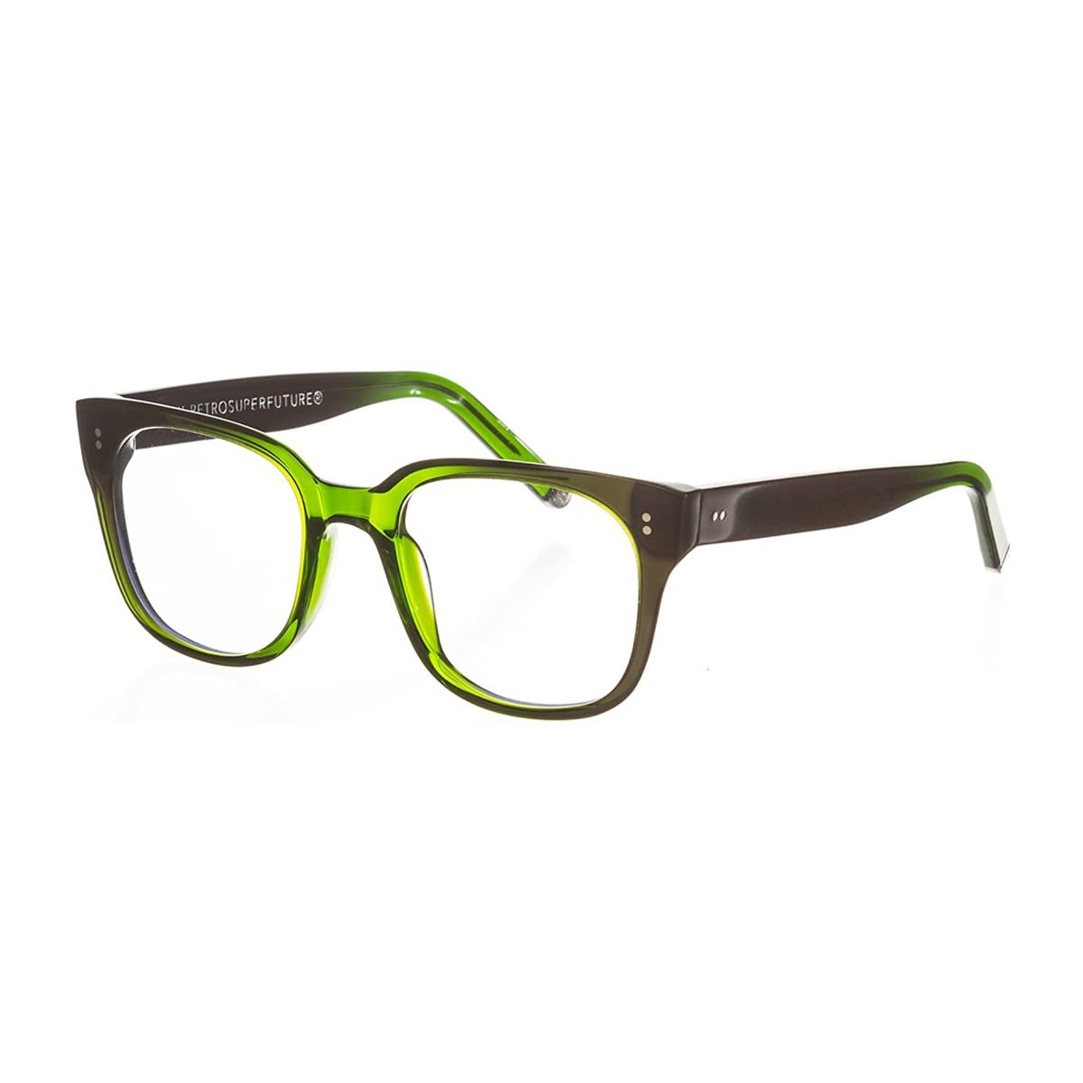 Retrosuperfuture Super Numero 8 Glasses In Verde