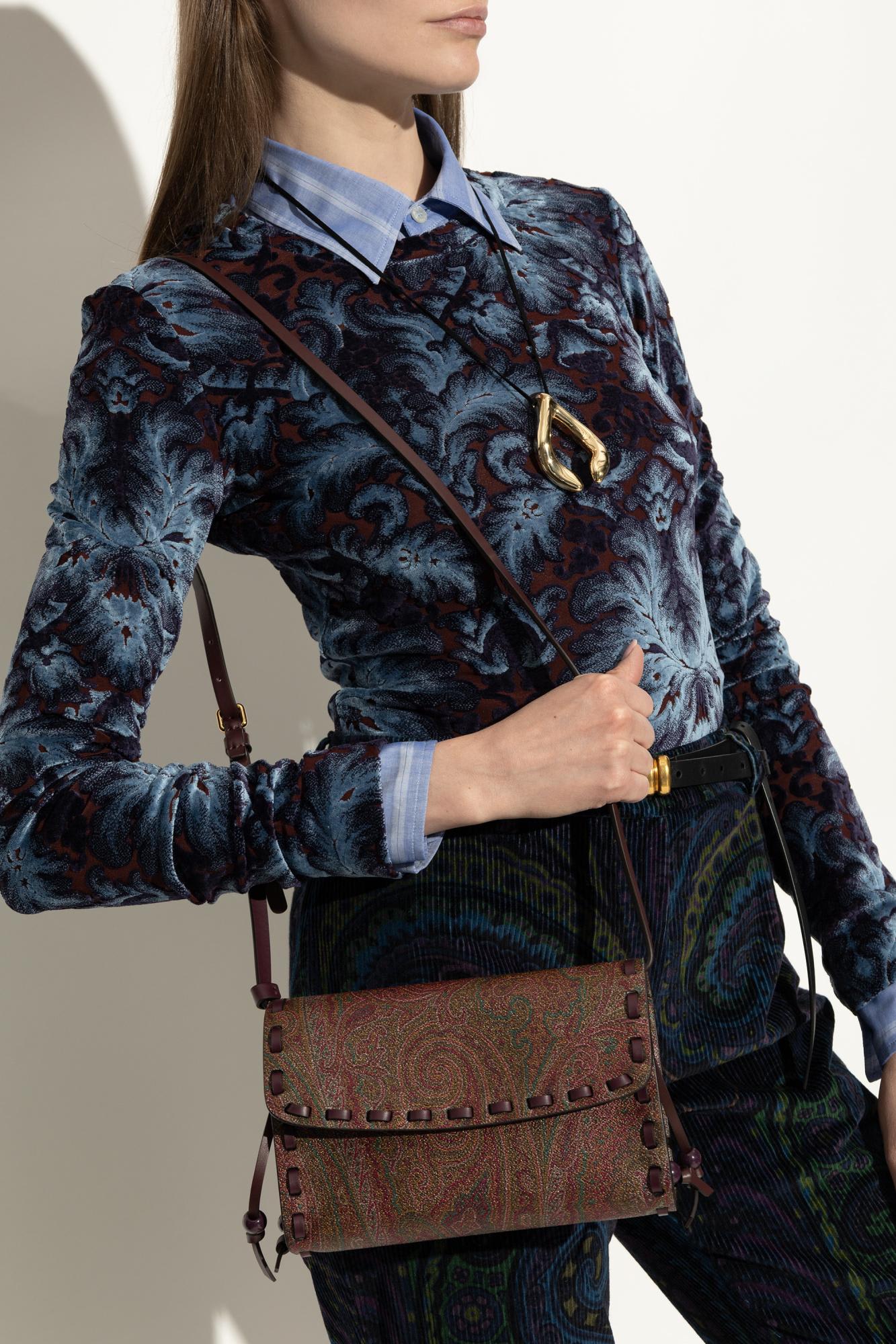 Etro Shoulder Bag In Brown