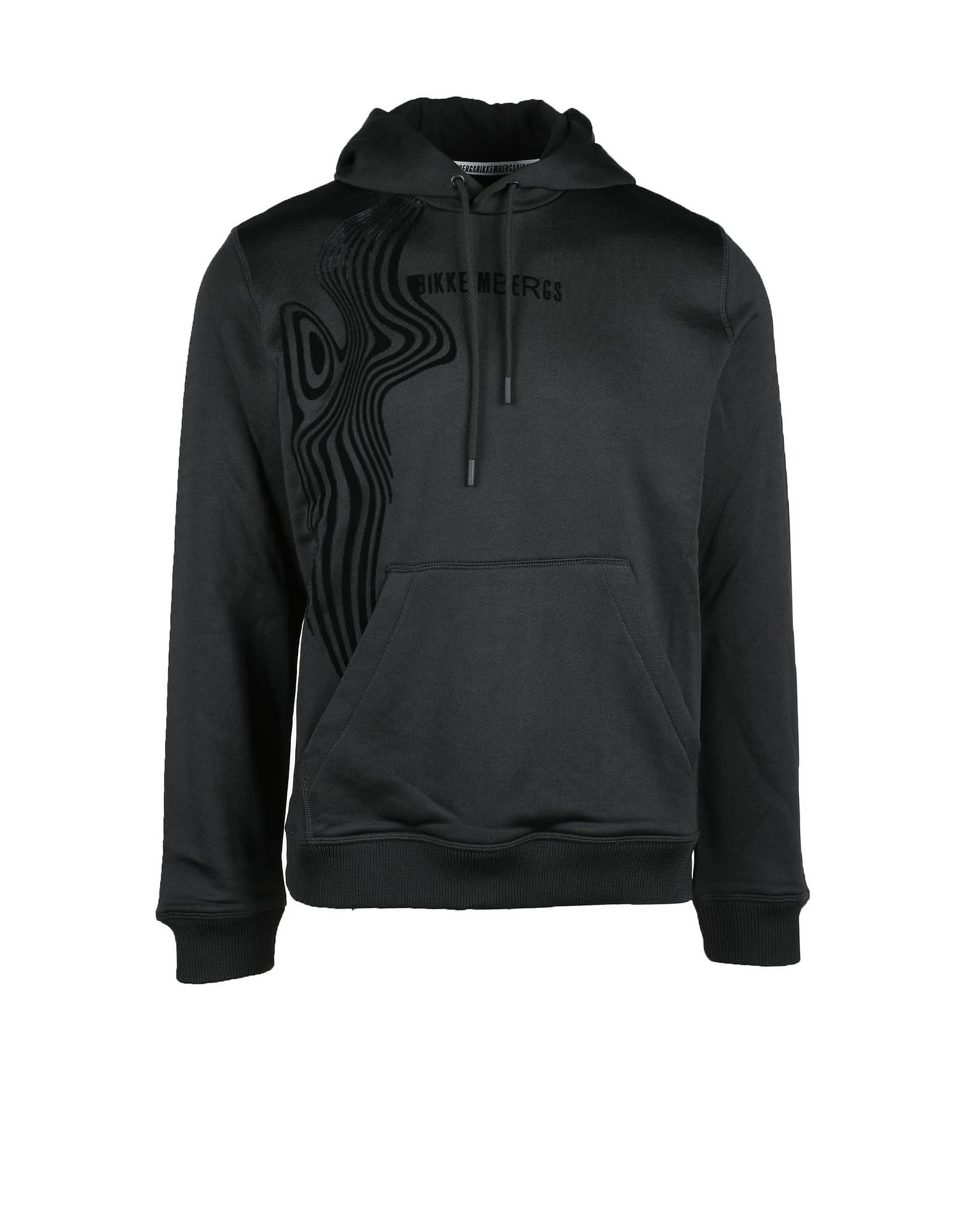 Bikkembergs Mens Black Sweatshirt In Black
